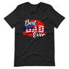 Best Dad Ever American Flag Unisex t-shirt