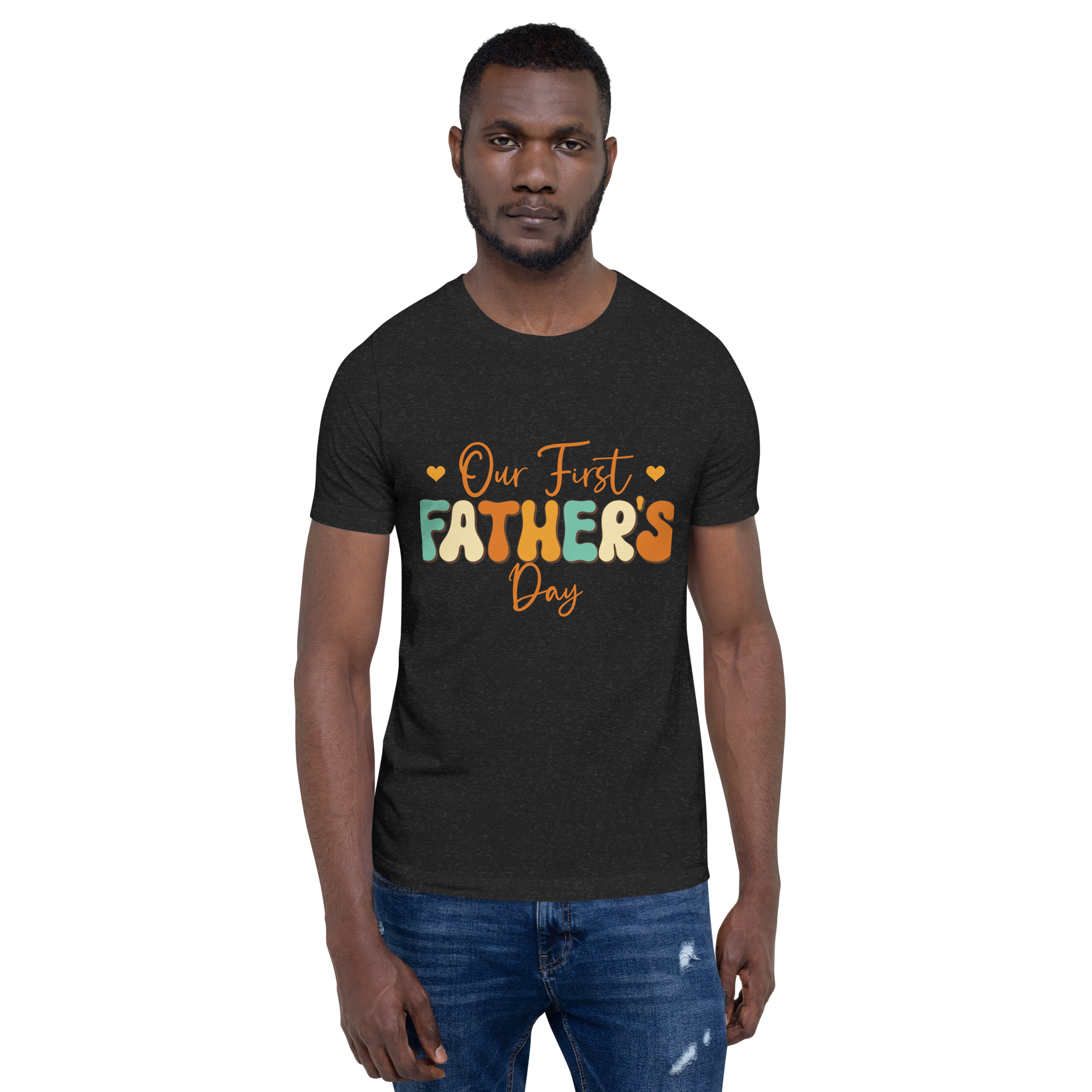 Our First Father's Day Unisex t-shirt