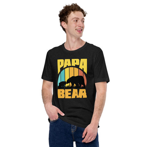 Papa Bear Unisex t-shirt