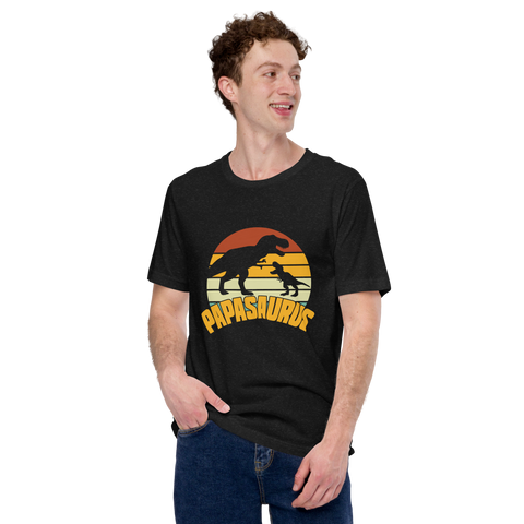 Papasaurus Unisex t-shirt