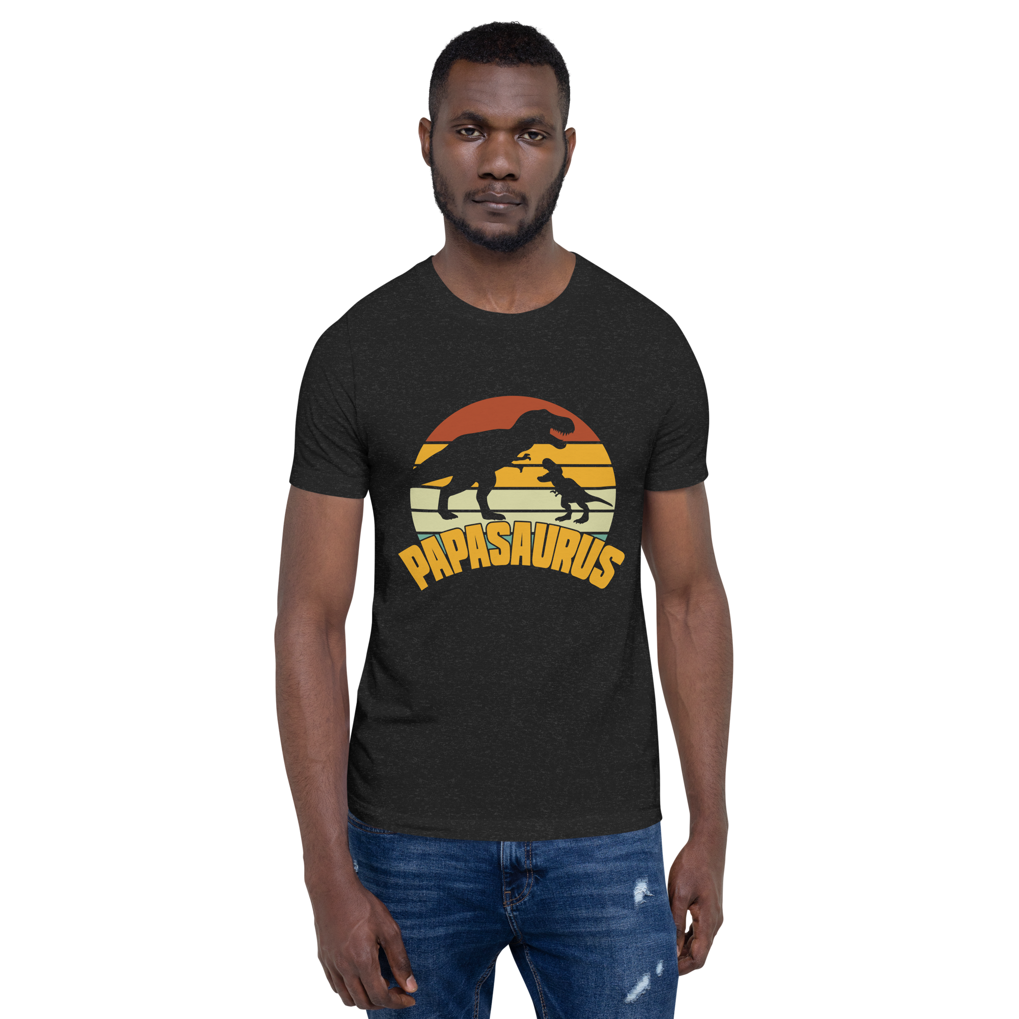 Papasaurus Unisex t-shirt