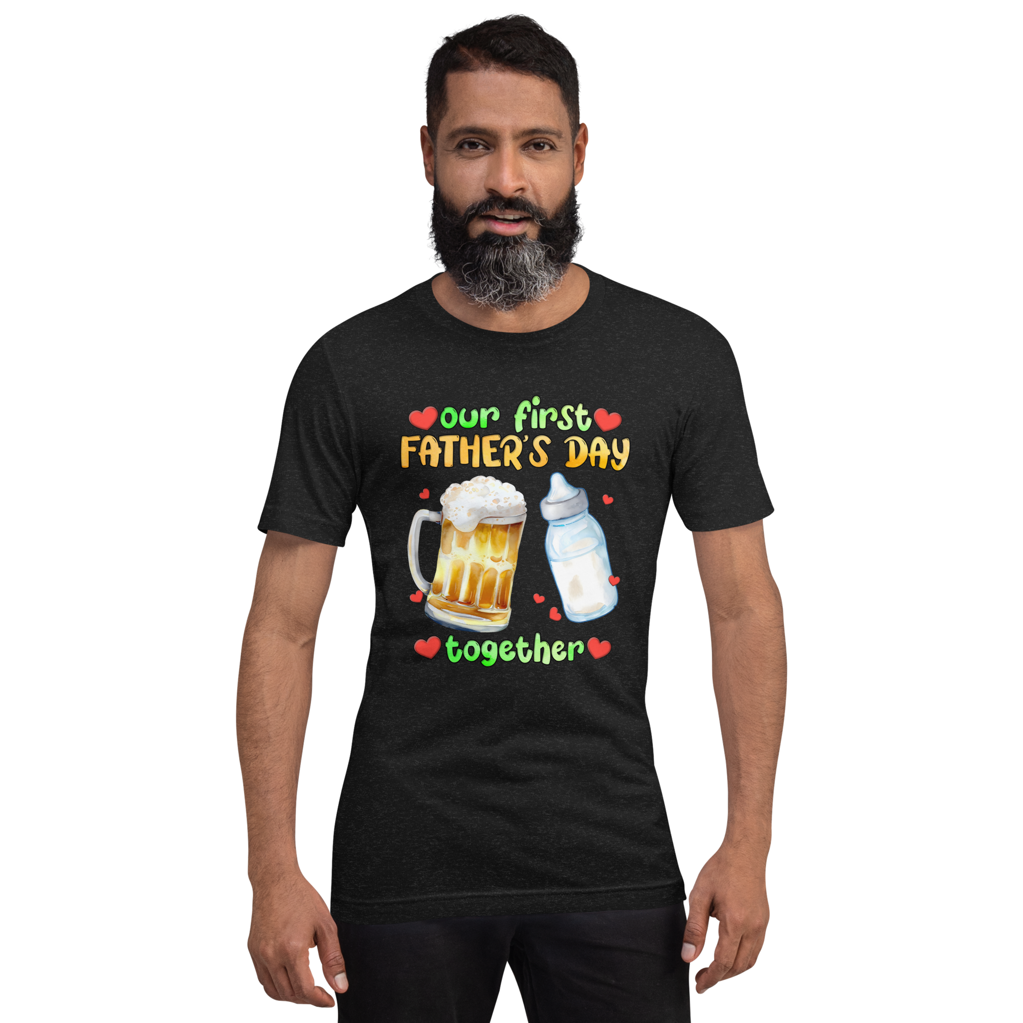 Our First Father's Day Together Unisex t-shirt