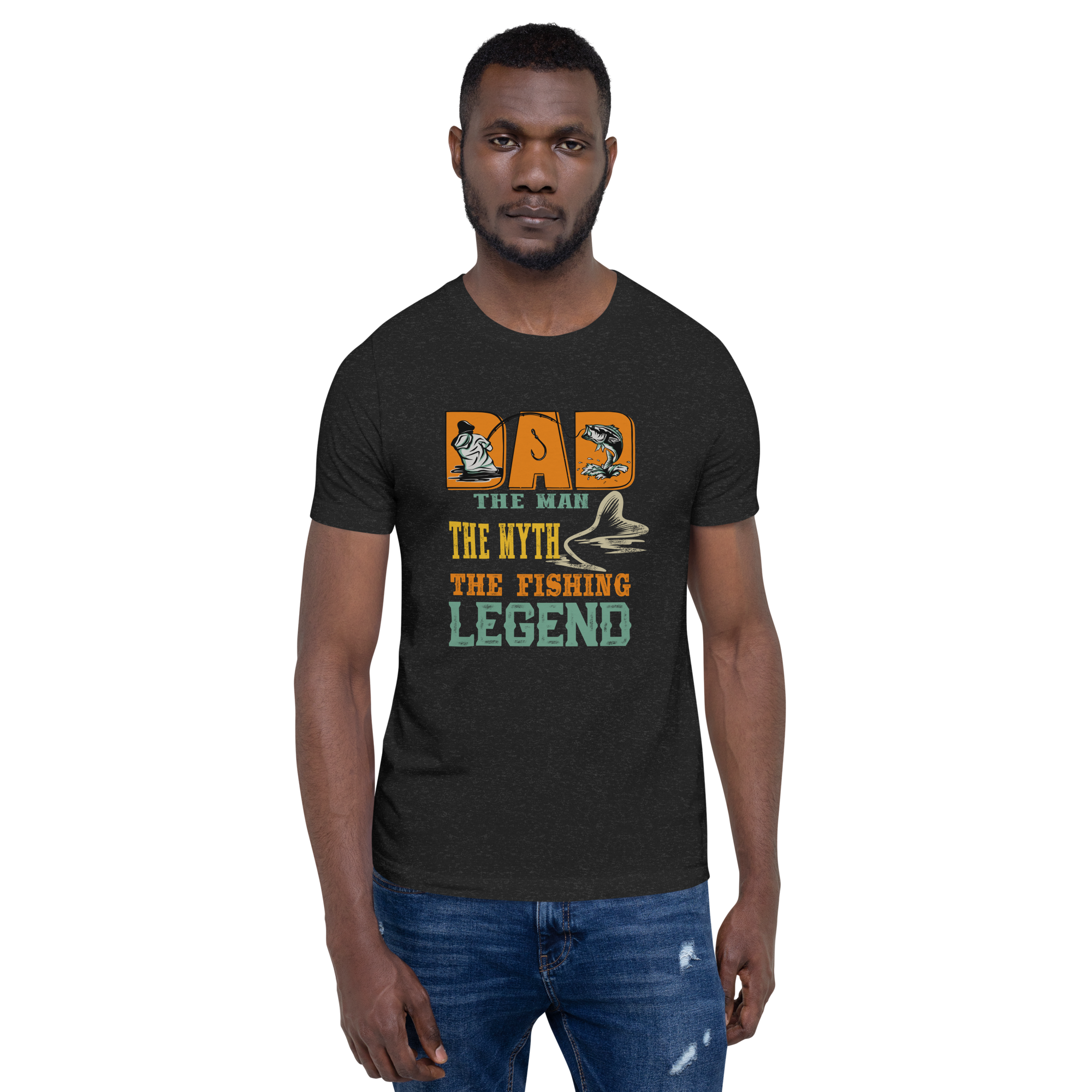 The Man The Myth The Fishing Legend Unisex t-shirt