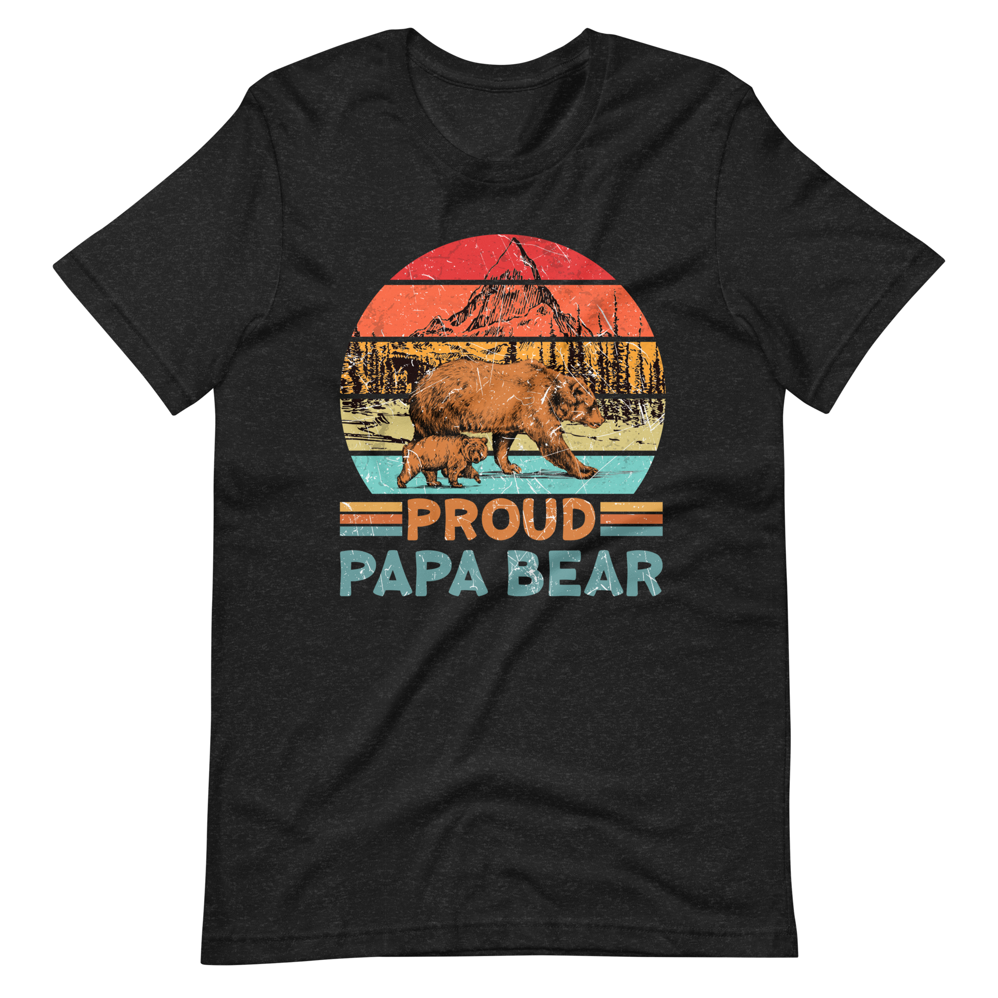 Proud Papa Bear Unisex t-shirt