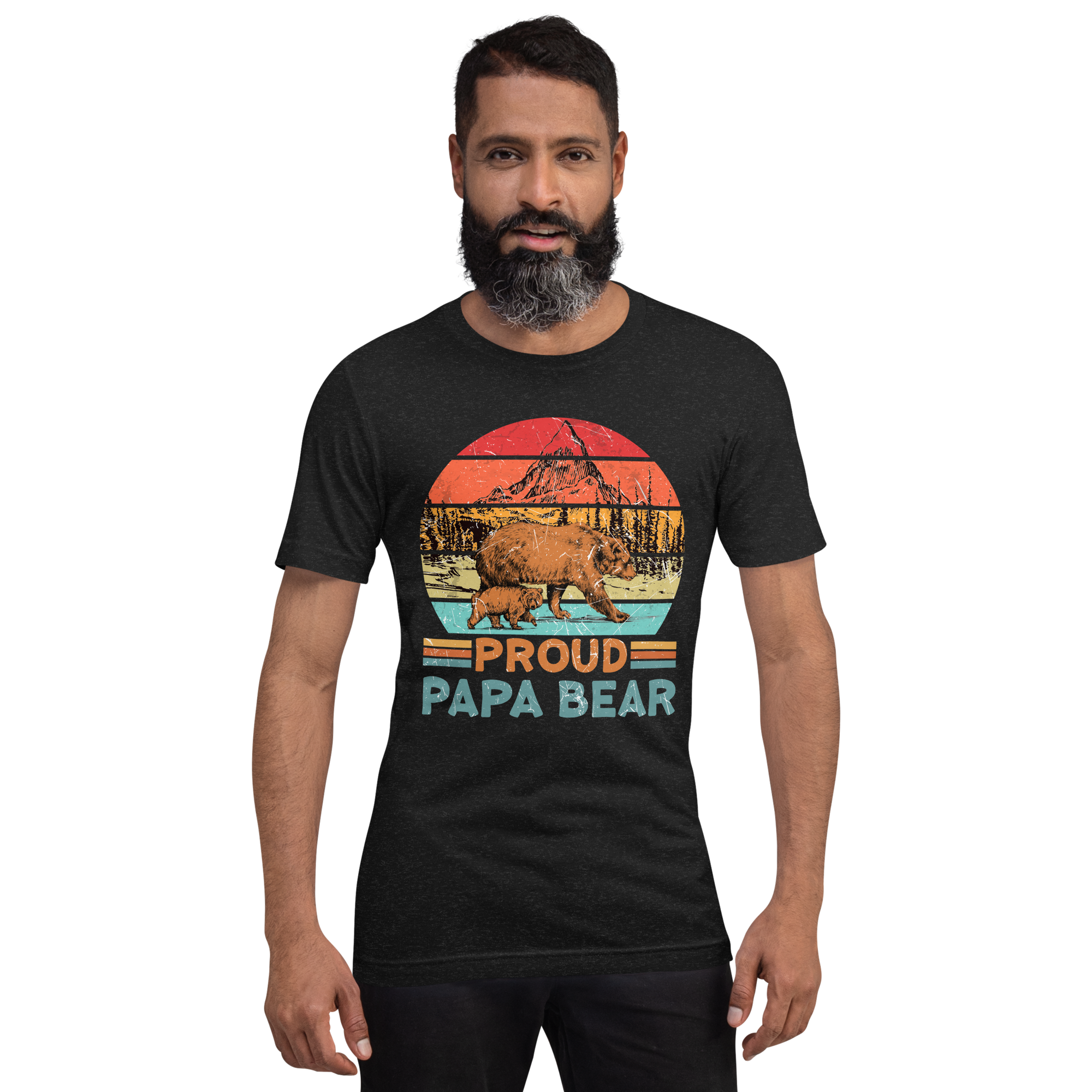 Proud Papa Bear Unisex t-shirt