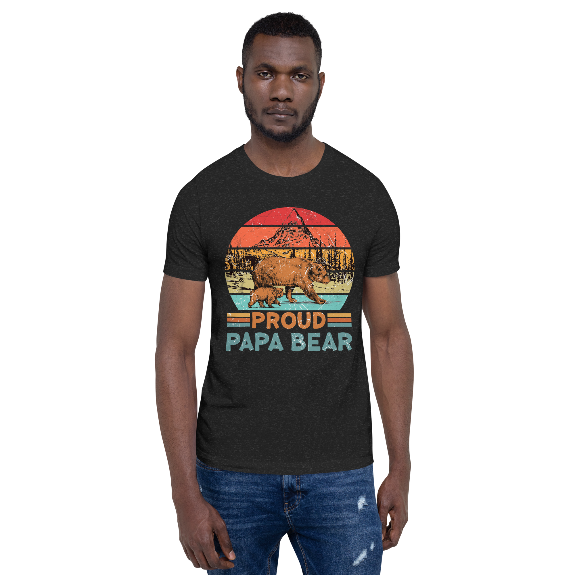 Proud Papa Bear Unisex t-shirt