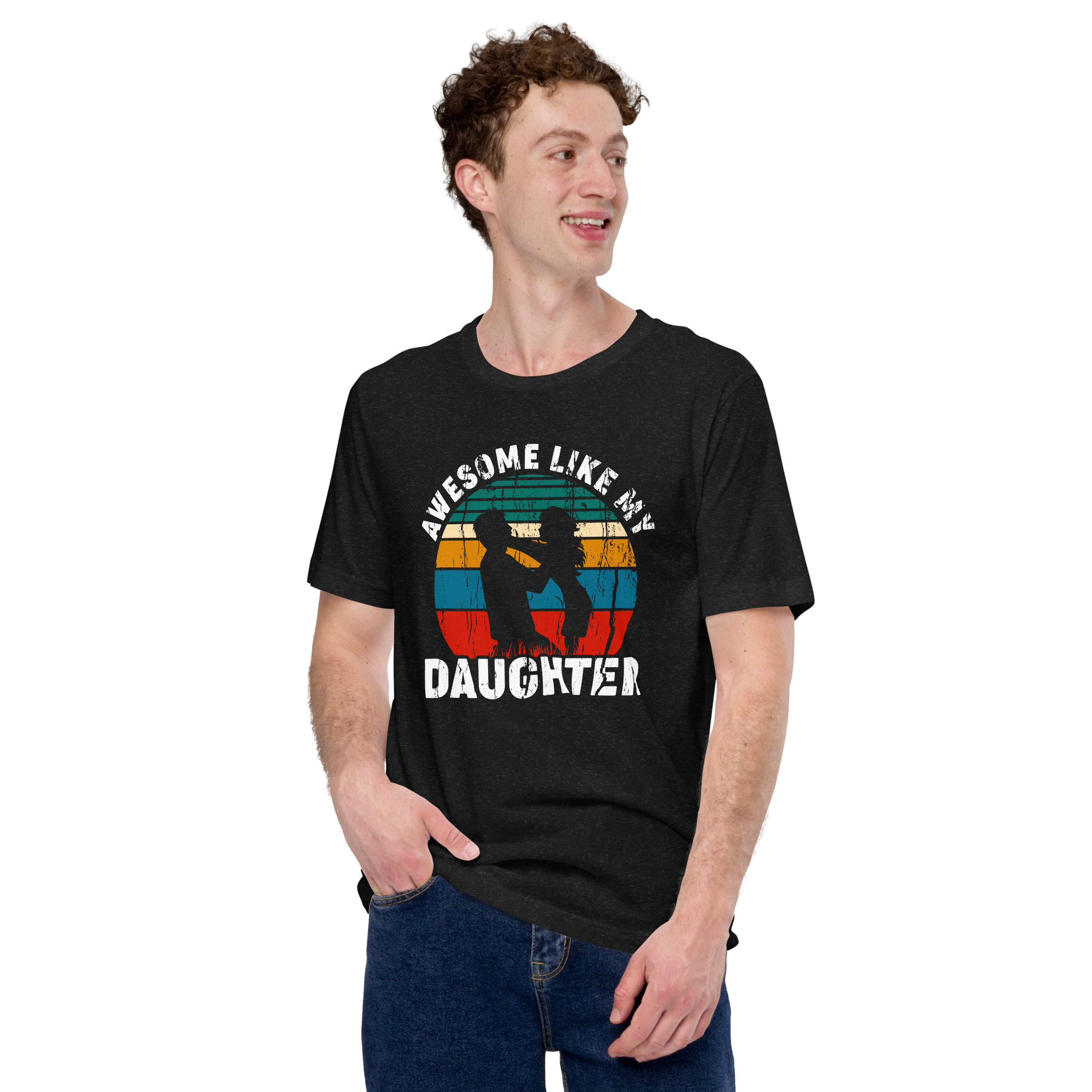 Awesome Like My Daughter Unisex t-shirt