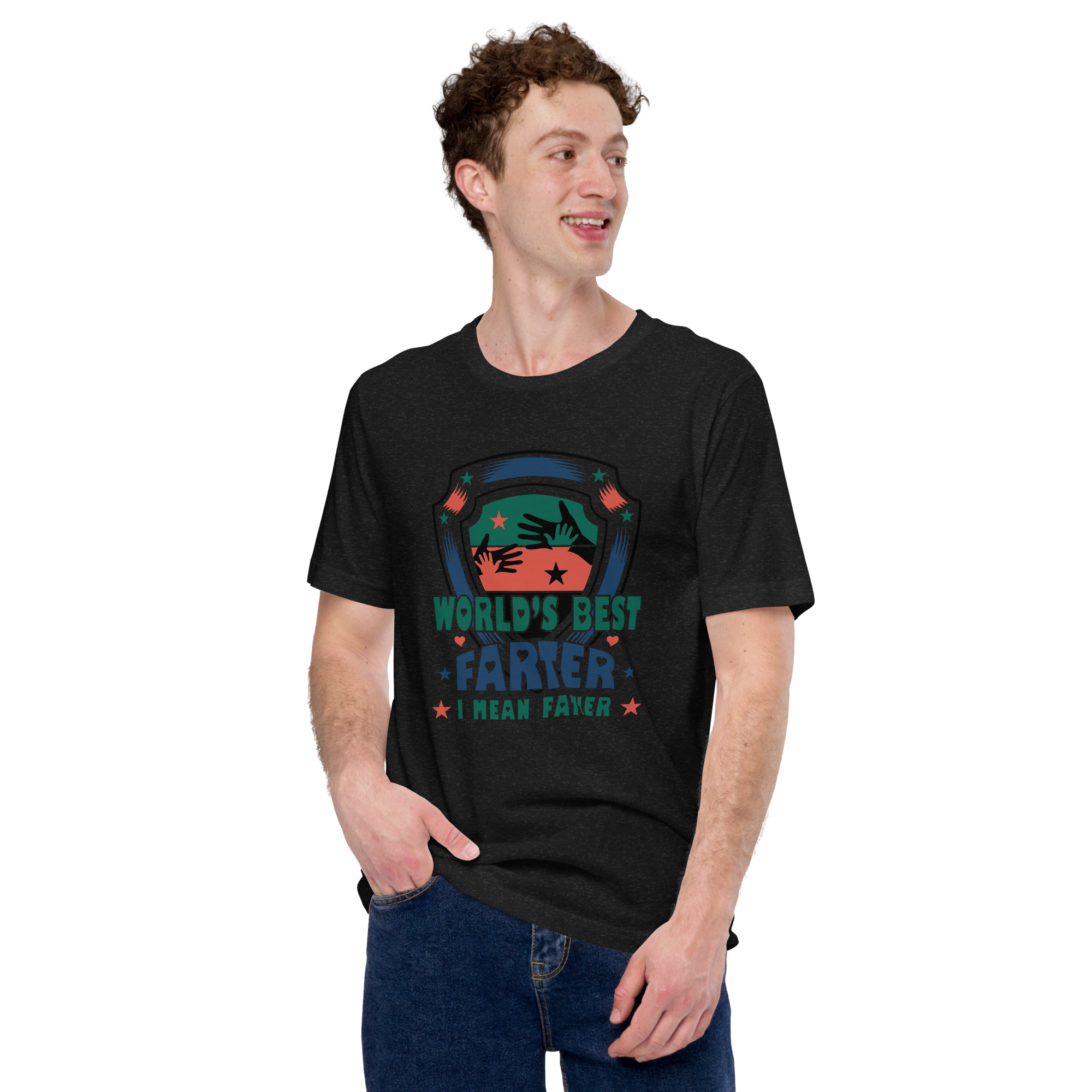 World's Best Farter I Mean Father Unisex t-shirt