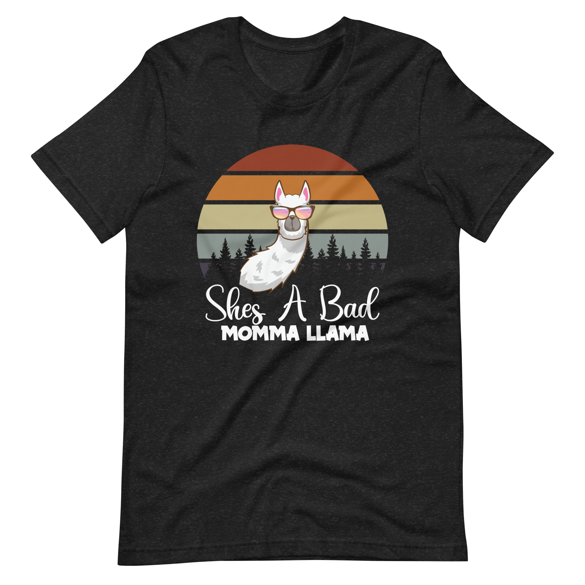 She's A Bad Momma Llama Unisex t-shirt