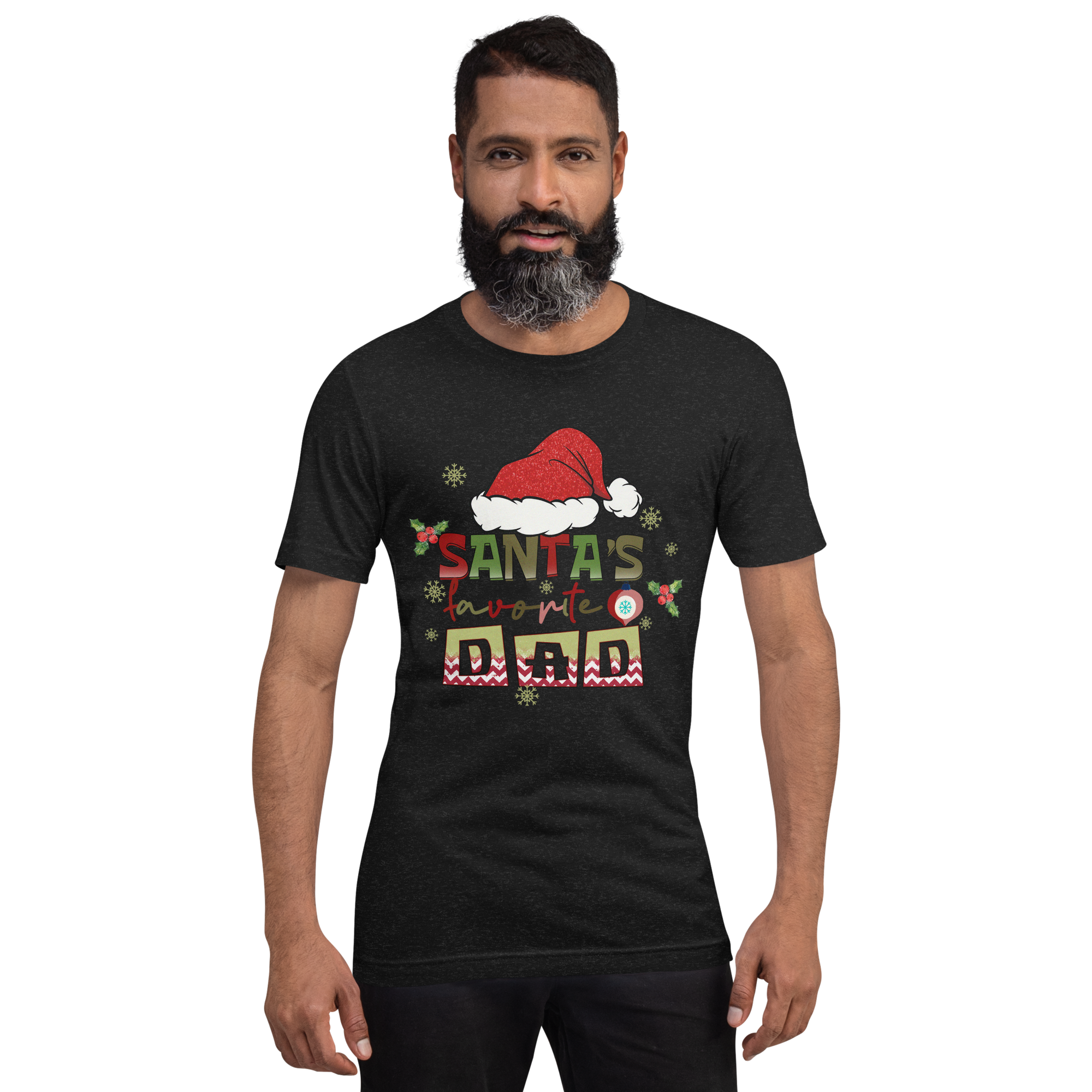 Santa's Favorite Dad Unisex t-shirt