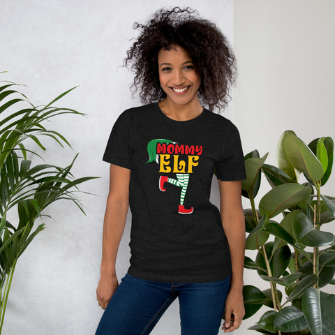 Mommy Elf Unisex t-shirt