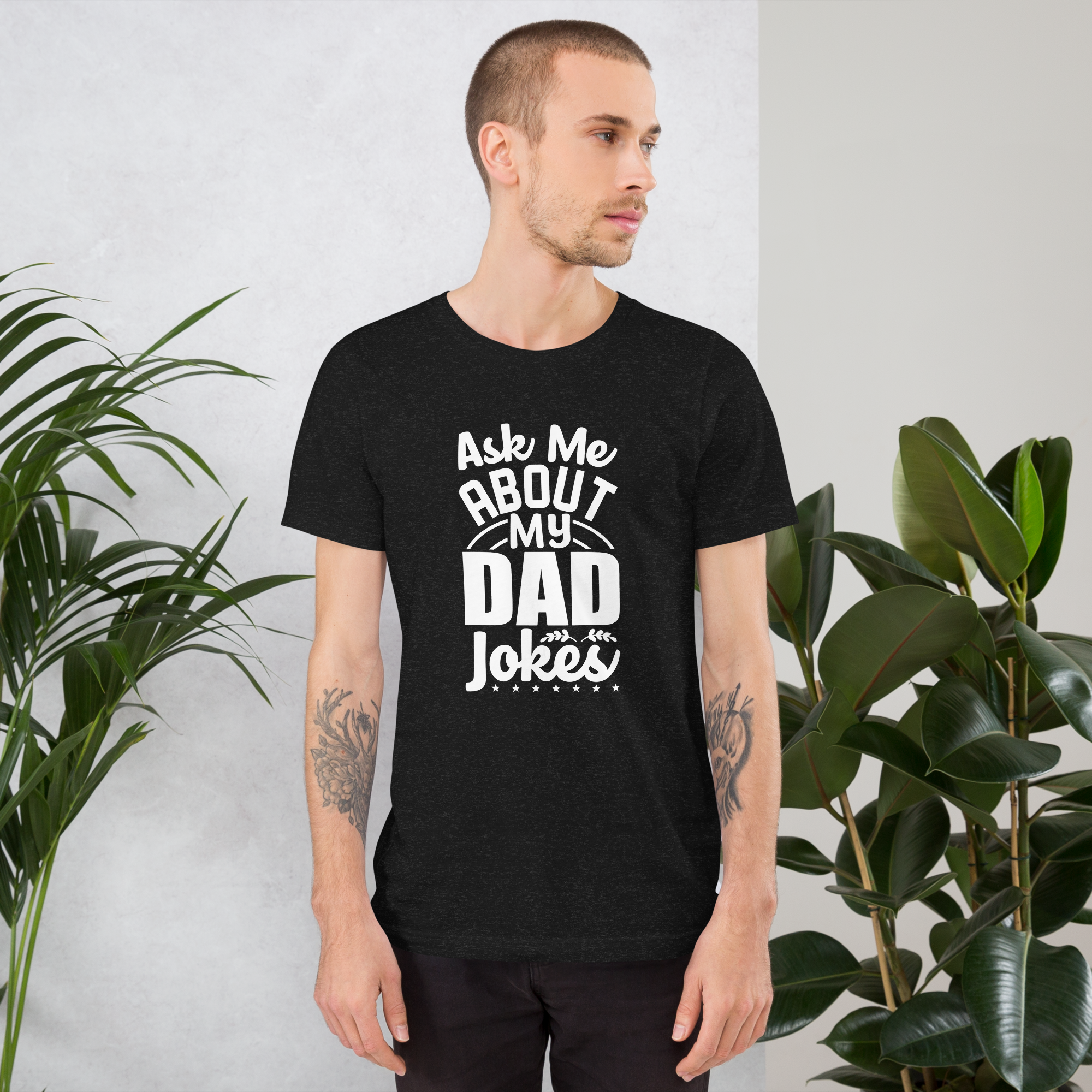 Ask Me About My Dad Jokes Unisex t-shirt