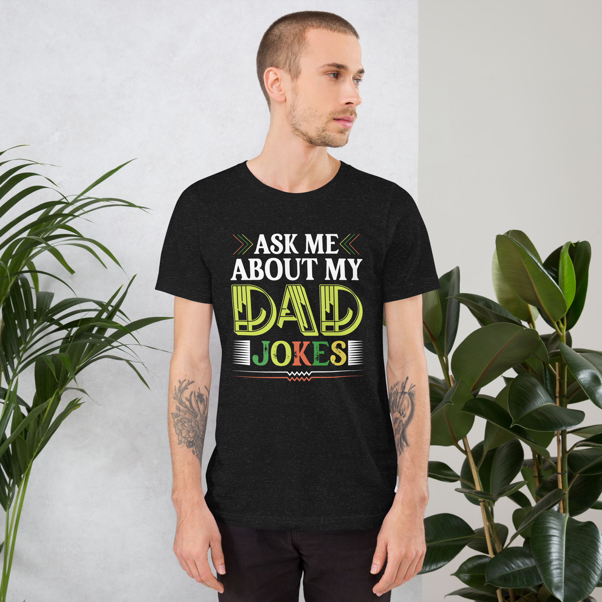 Ask Me About My Dad Jokes Unisex t-shirt