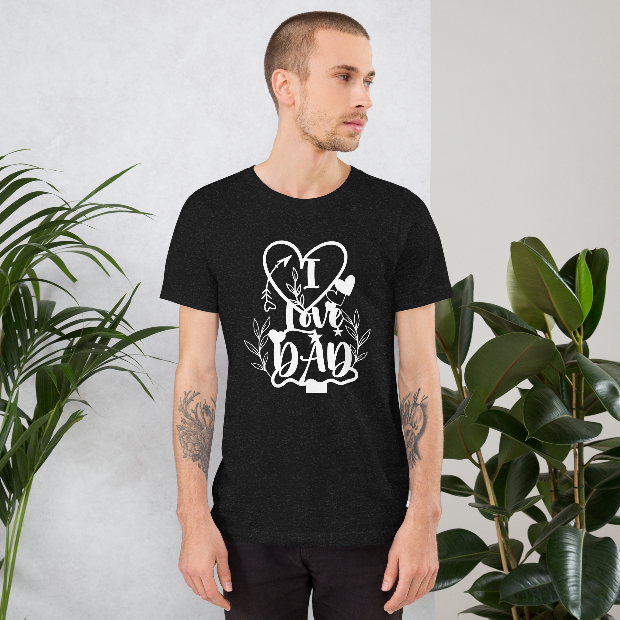 I Love Dad Unisex t-shirt