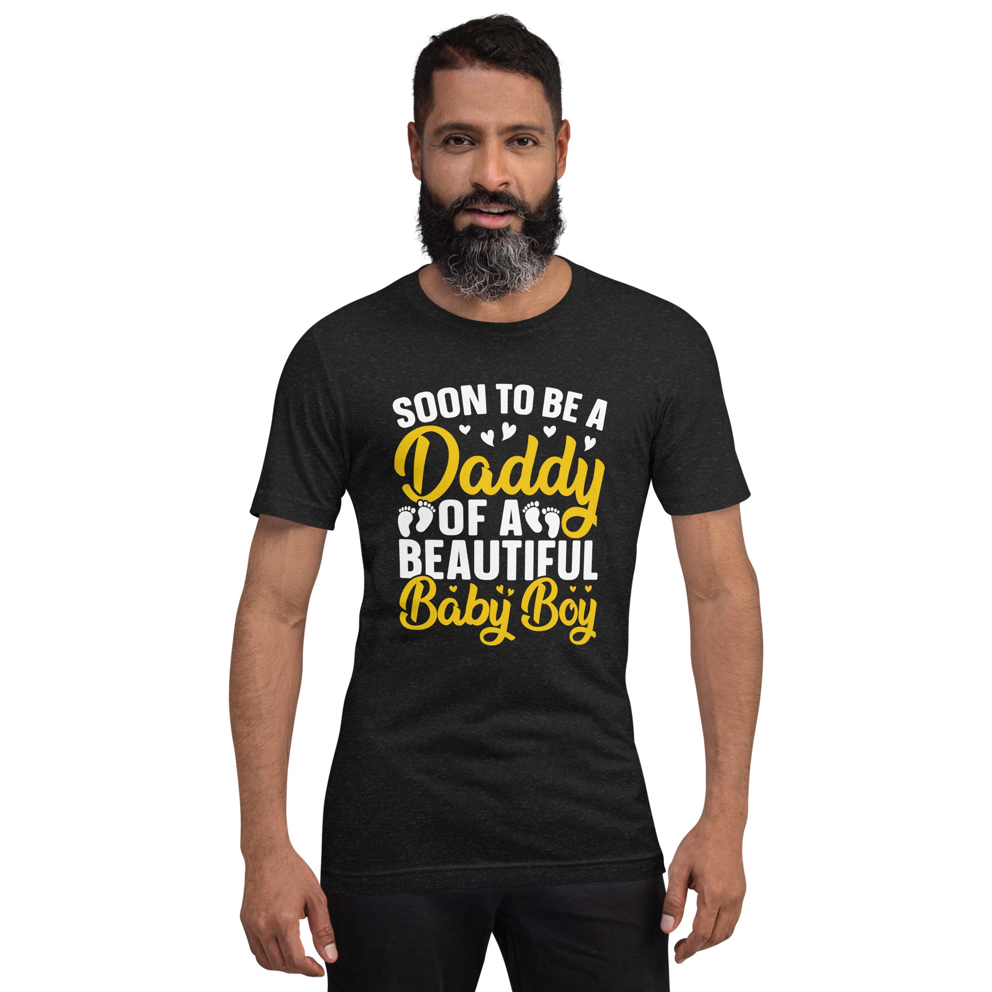 Soon To Be A Daddy Of A Beautiful Baby Boy Unisex t-shirt