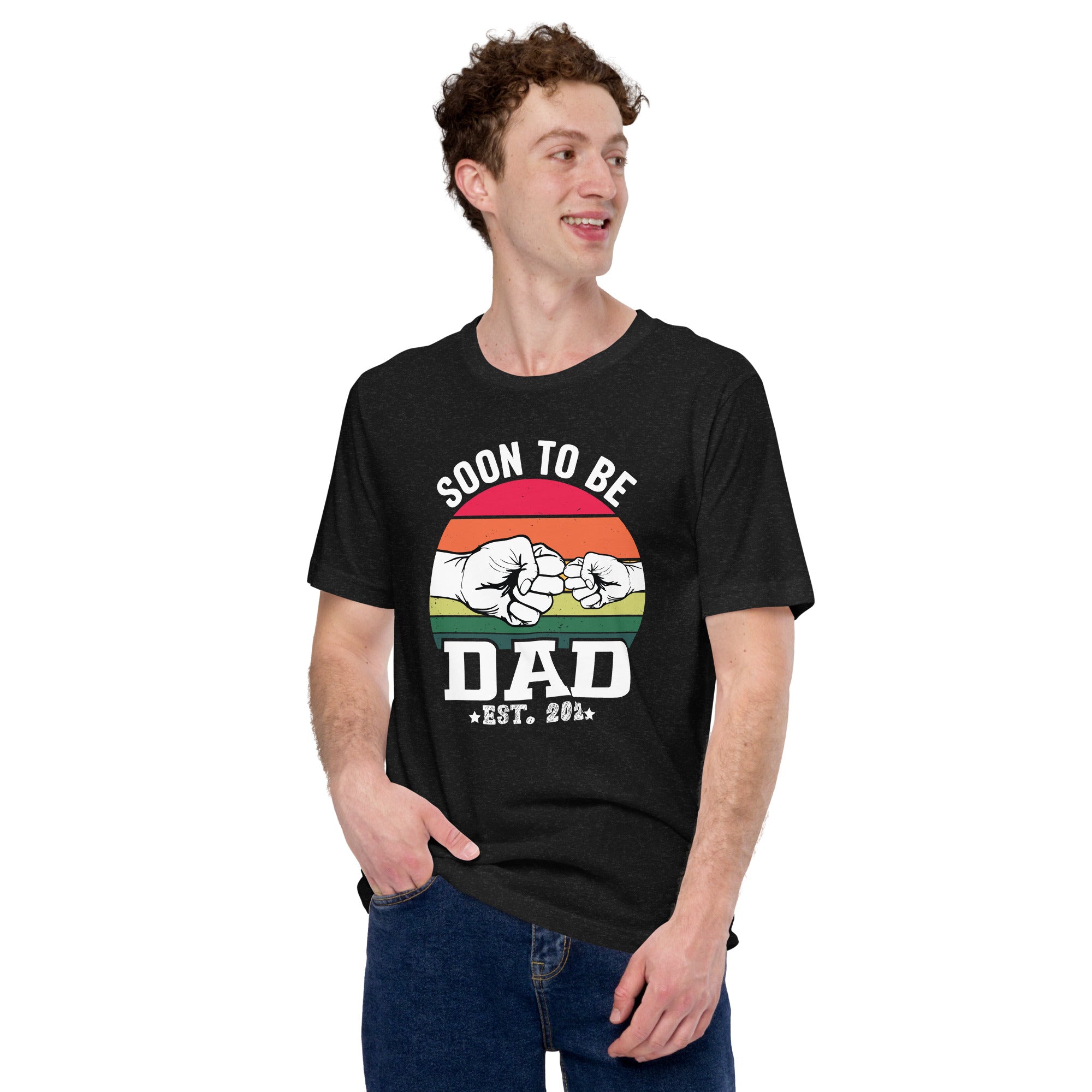 Soon To Be Dad Est. 2024 Unisex t-shirt