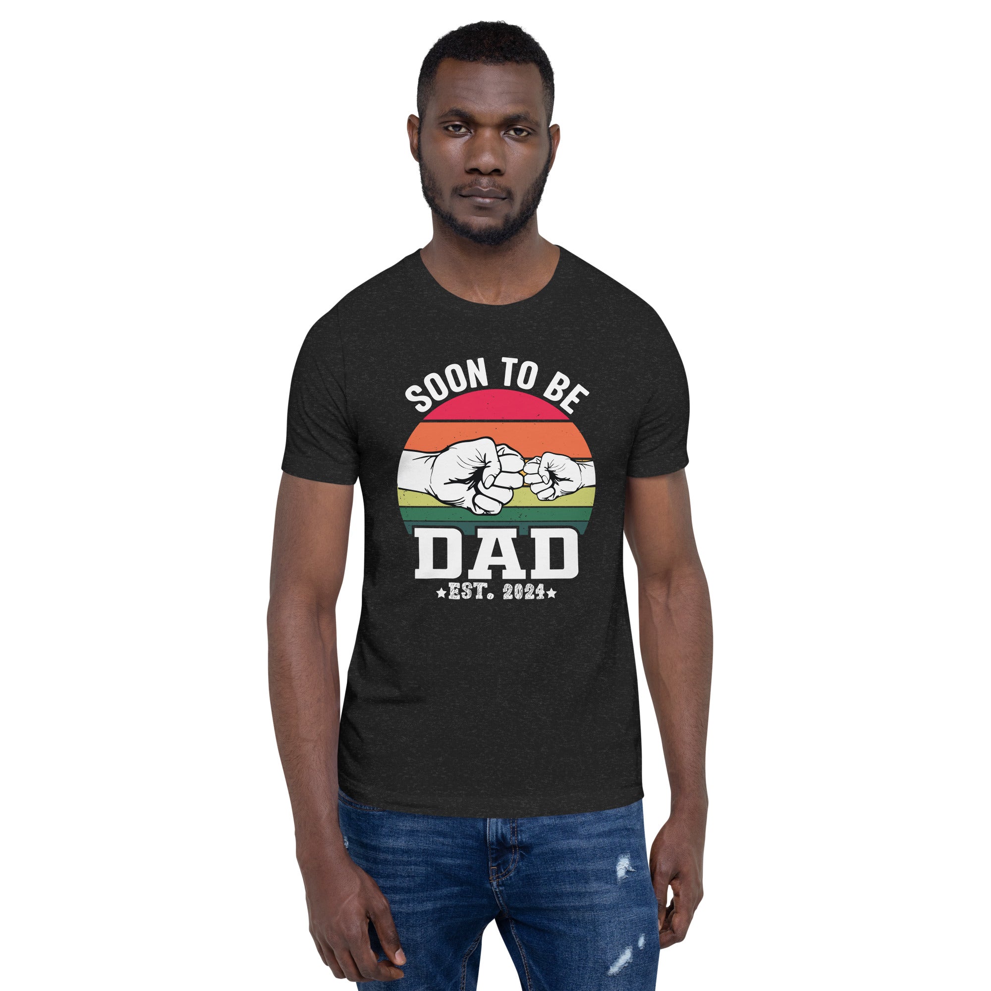 Soon To Be Dad Est. 2024 Unisex t-shirt