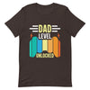 Dad Level Unlocked Unisex t-shirt