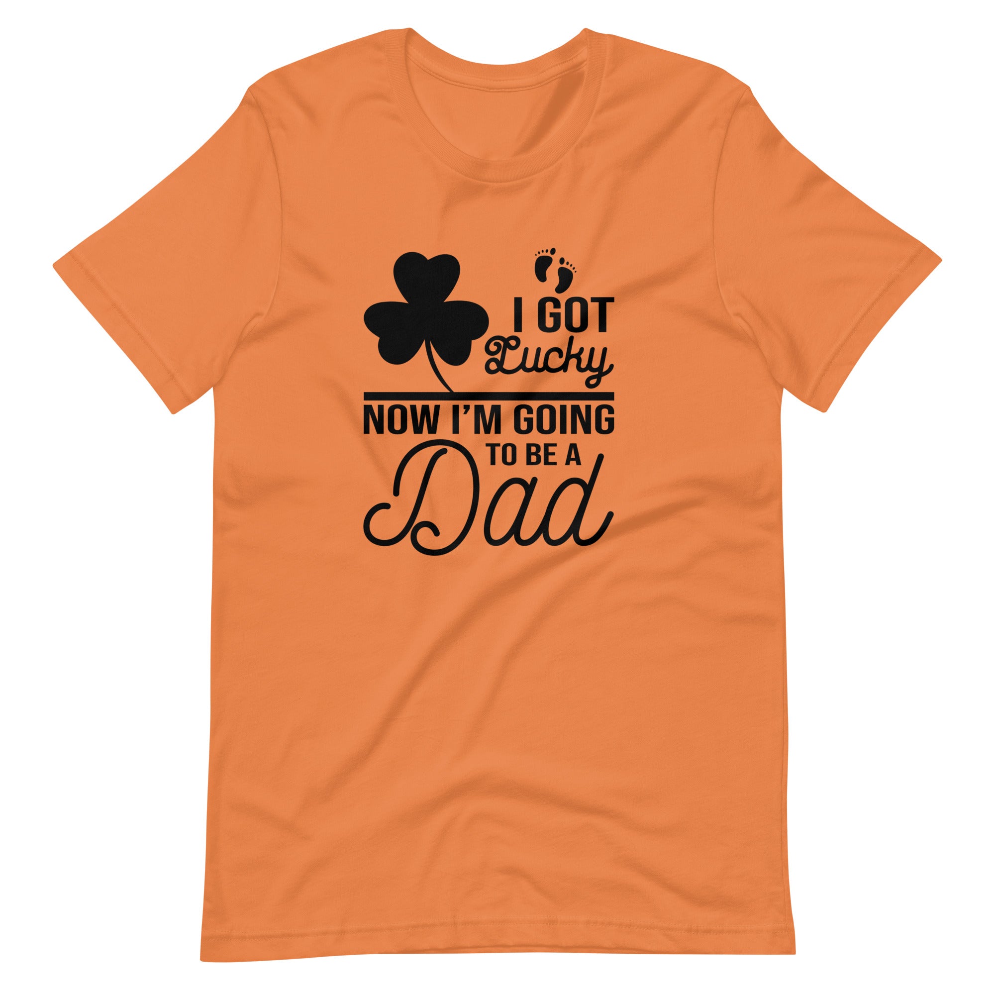 I Got Lucky Now I'm Going To Be A Dad Unisex t-shirt