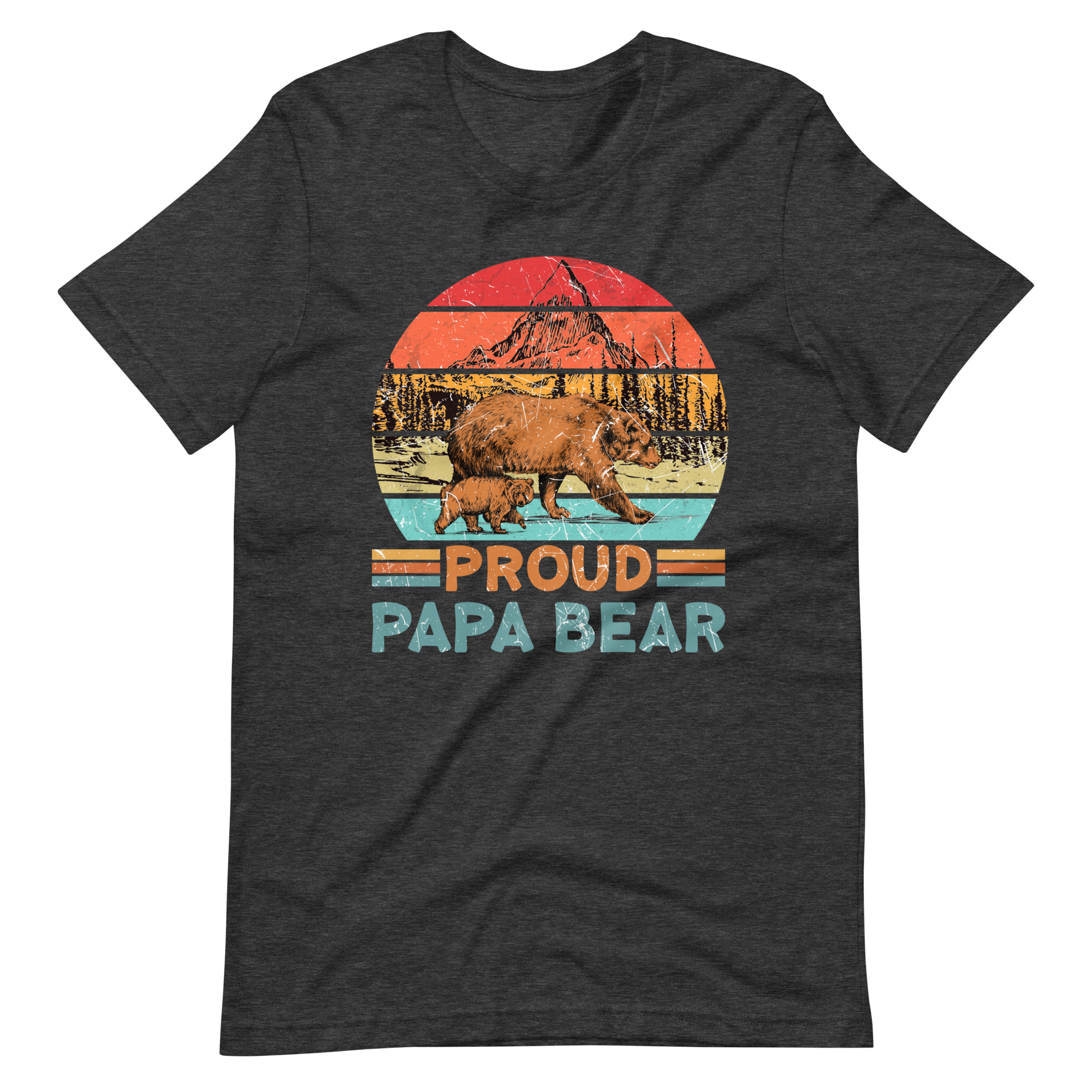 Proud Papa Bear Unisex t-shirt