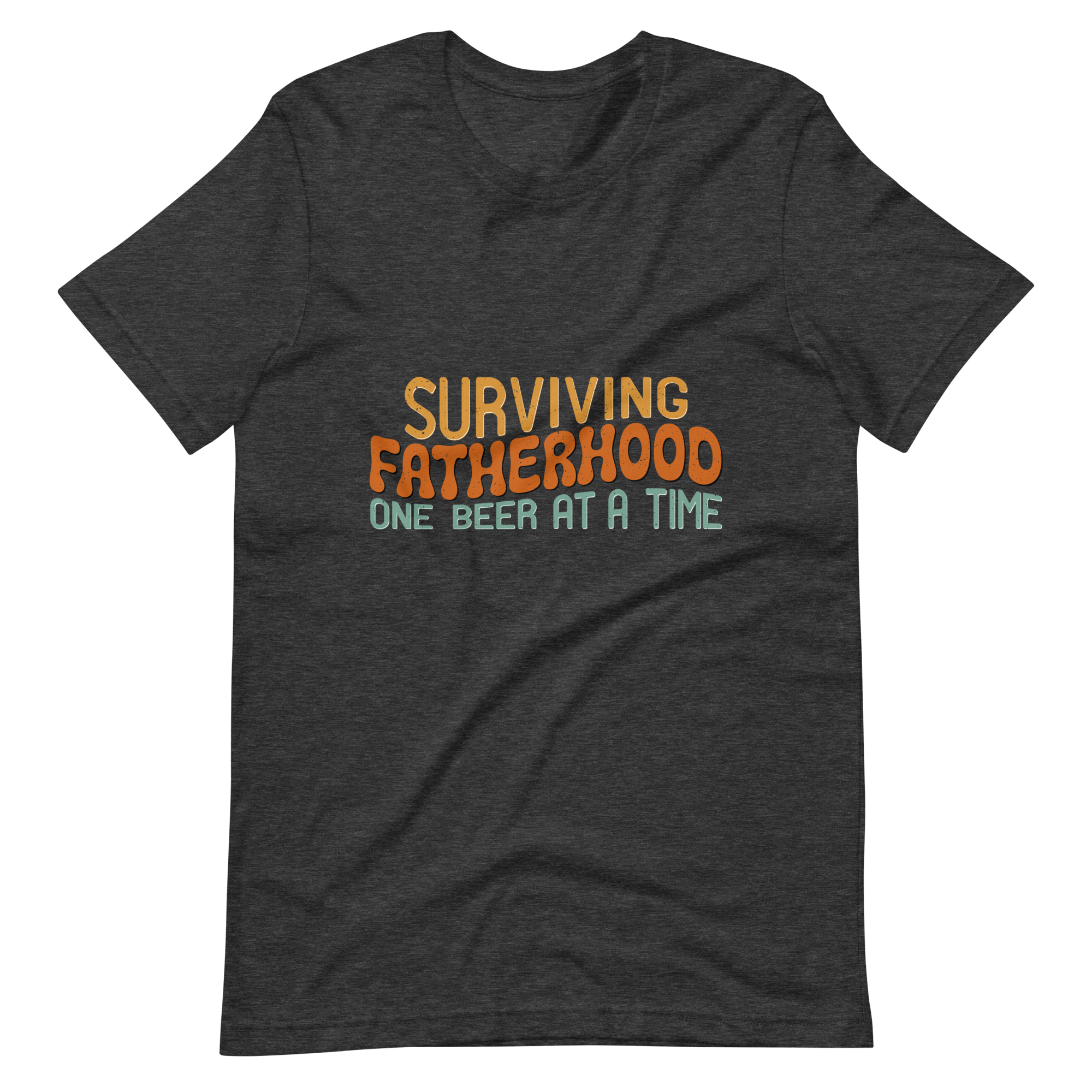 Surviving Fatherhood One Beer At A Time Unisex t-shirt