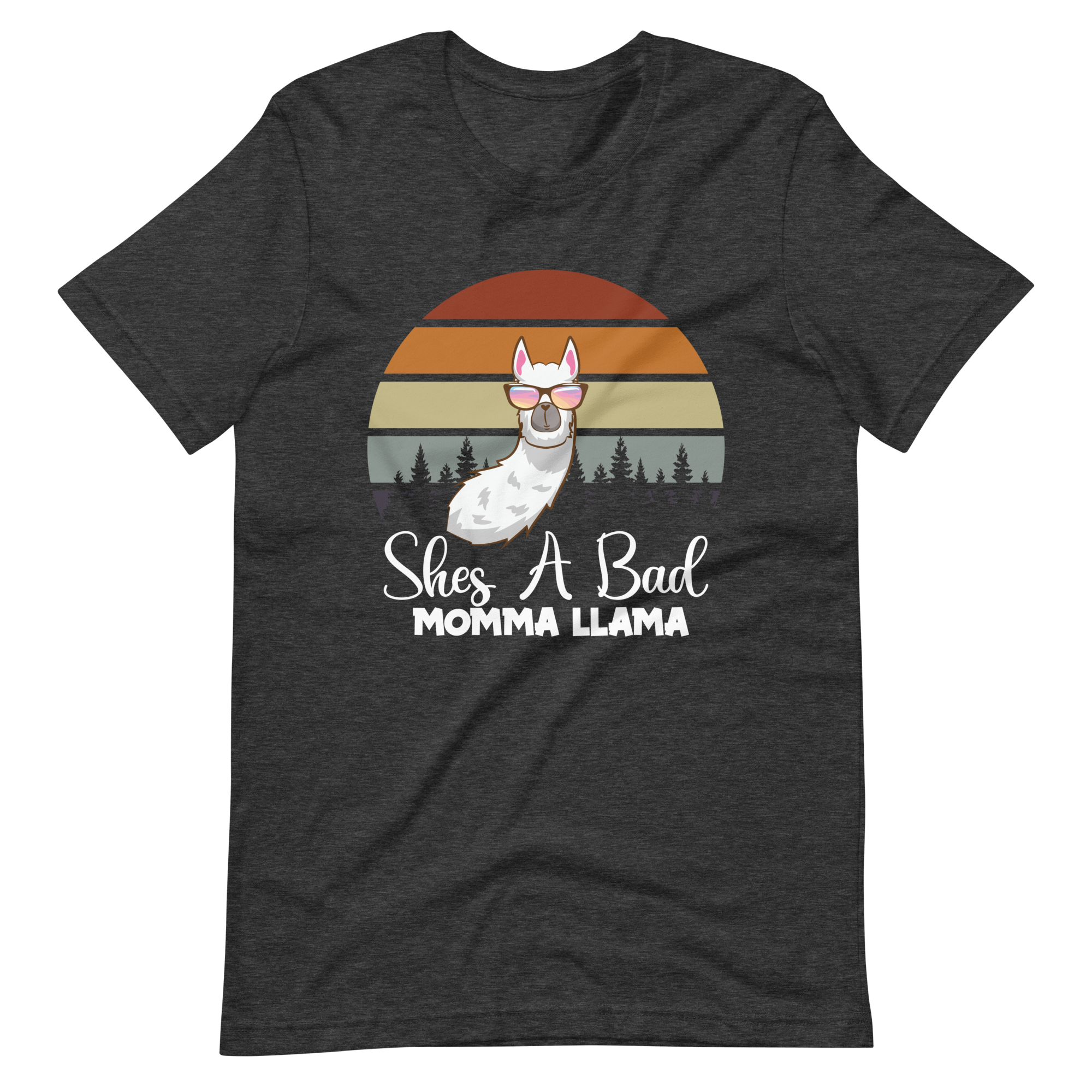 She's A Bad Momma Llama Unisex t-shirt