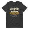 Mother: A Person Who Does The Work Of Twenty For Free Unisex t-shirt