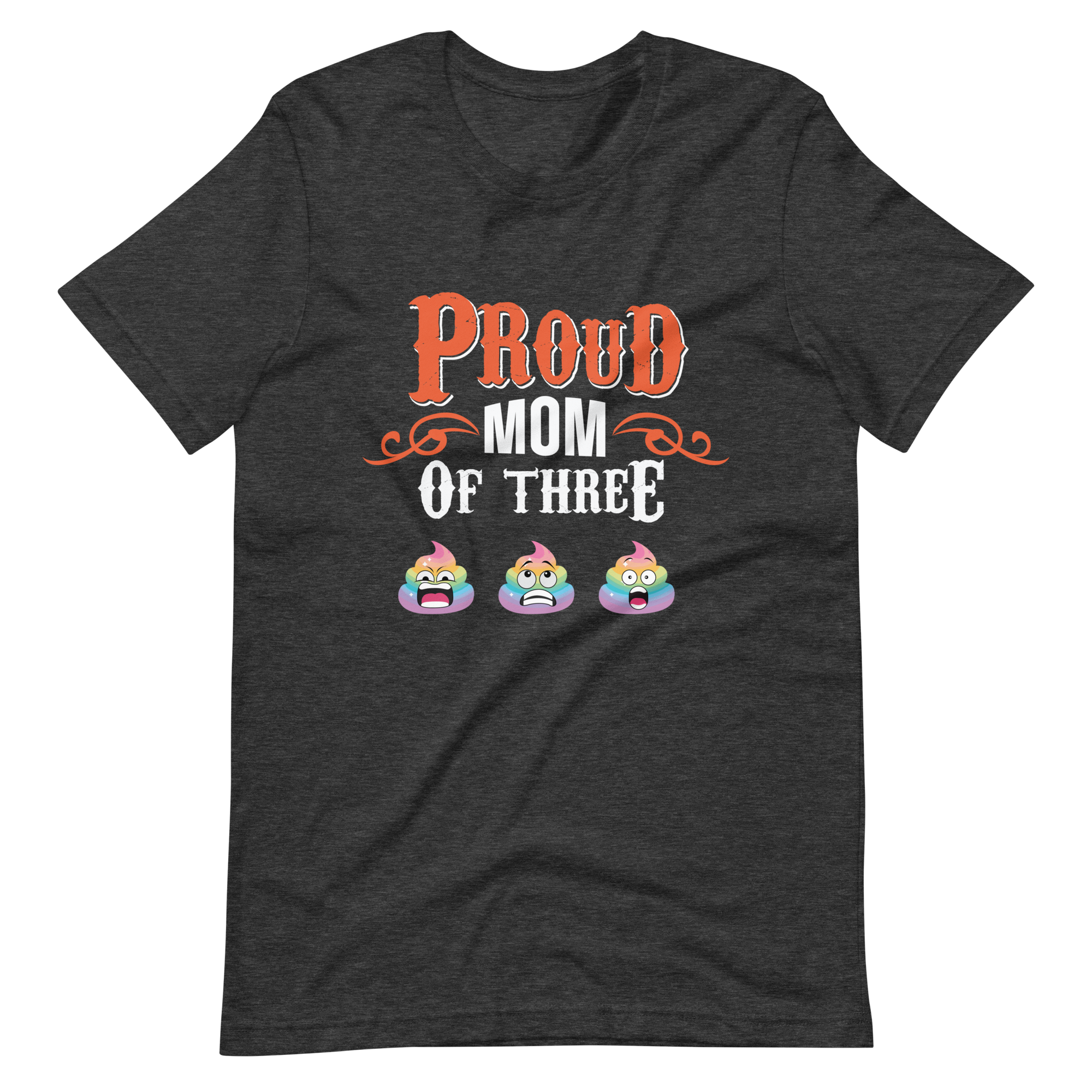 Proud Mom Of Three Unisex t-shirt