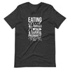 Eating Donuts For Two Funny Pregnant Mom Unisex t-shirt