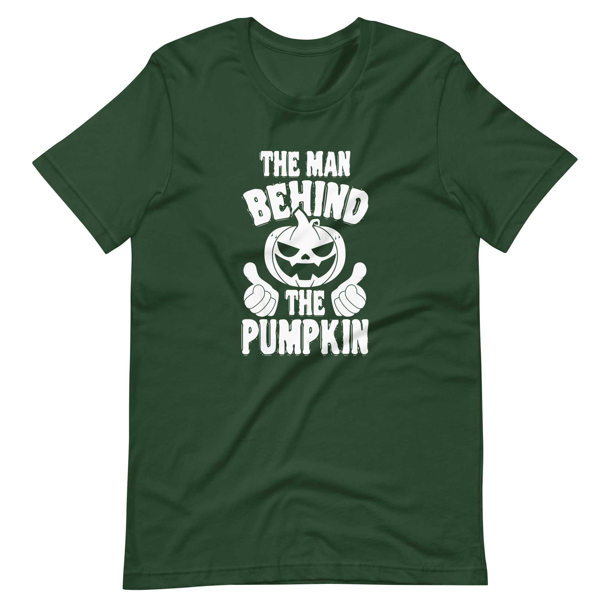 The Man Behind The Pumpkin Unisex t-shirt