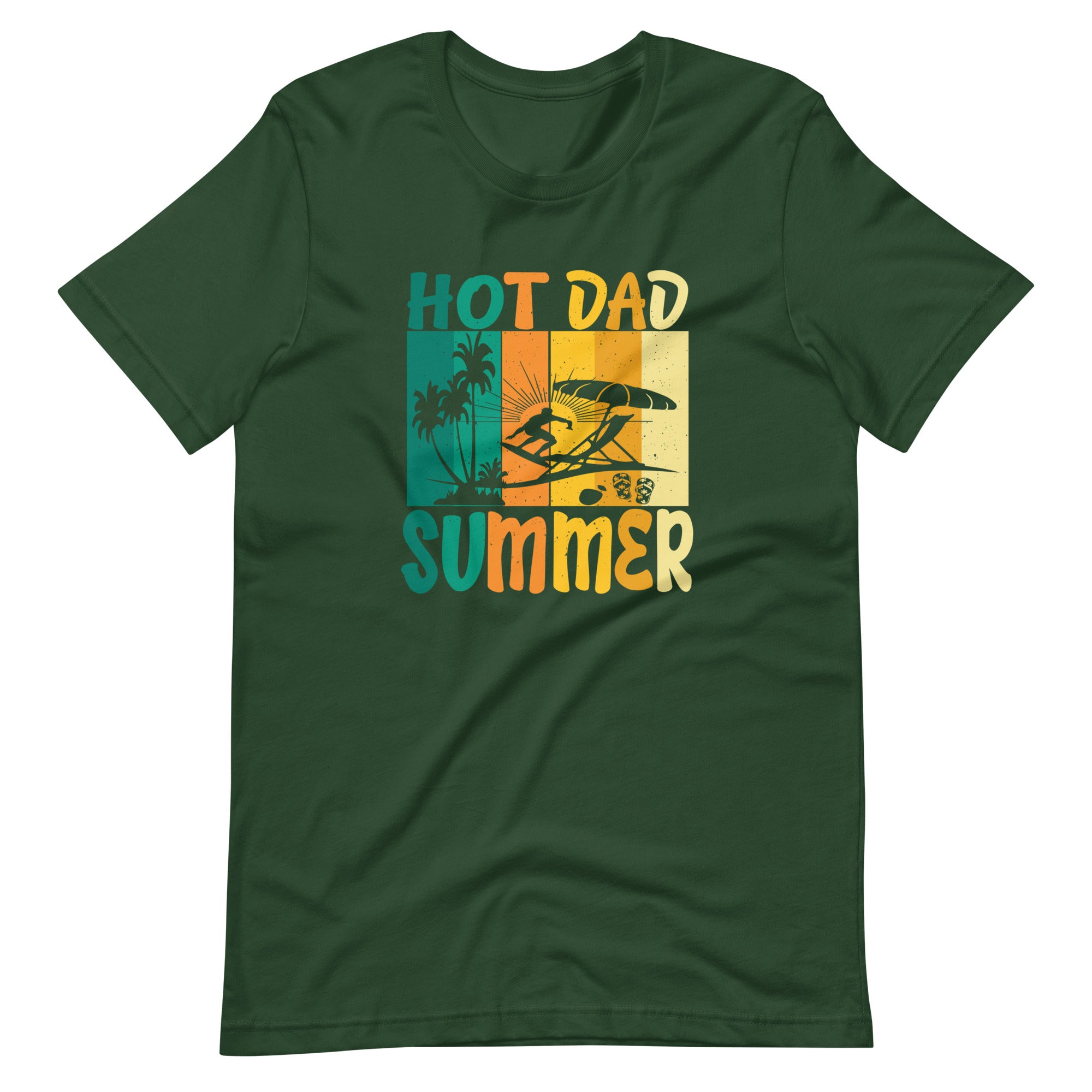 Hot Dad Summer Unisex t-shirt