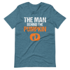 The Man Behind The Pumpkin Unisex t-shirt