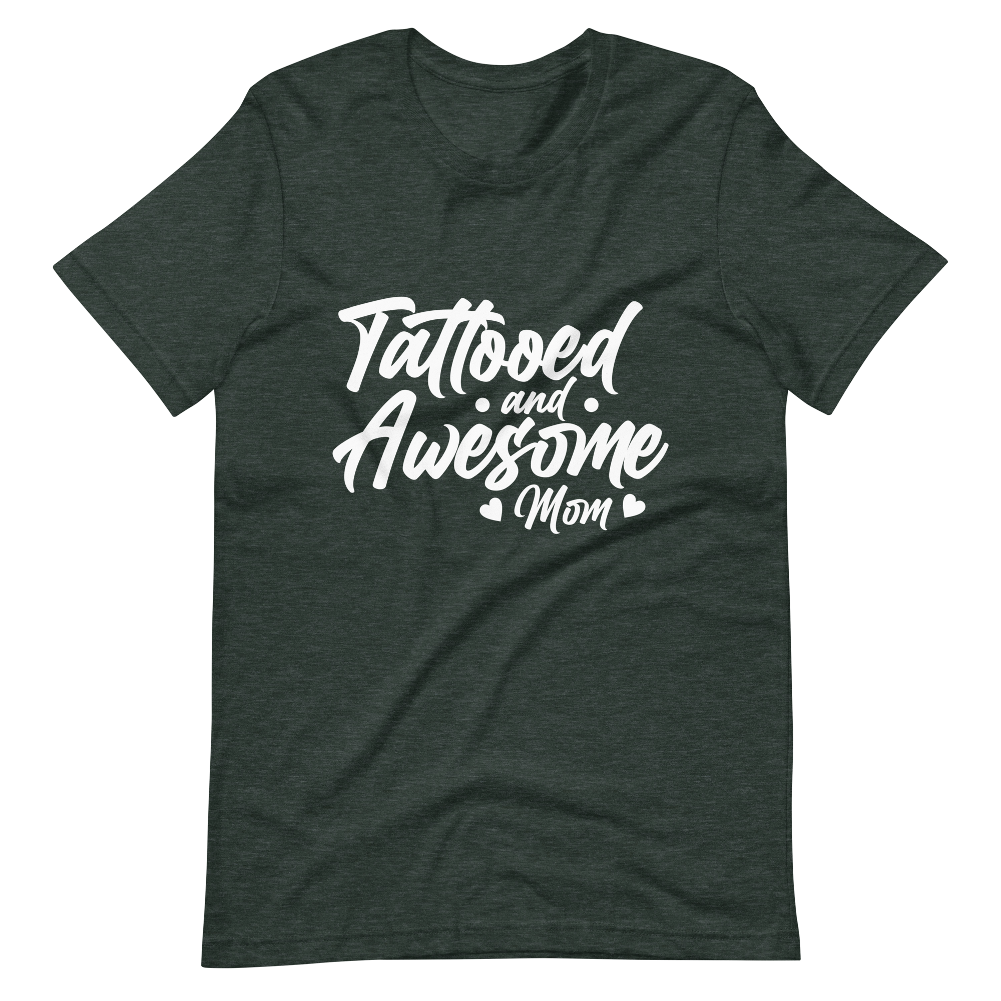 tattooed and awesome mom Unisex t-shirt