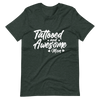 tattooed and awesome mom Unisex t-shirt