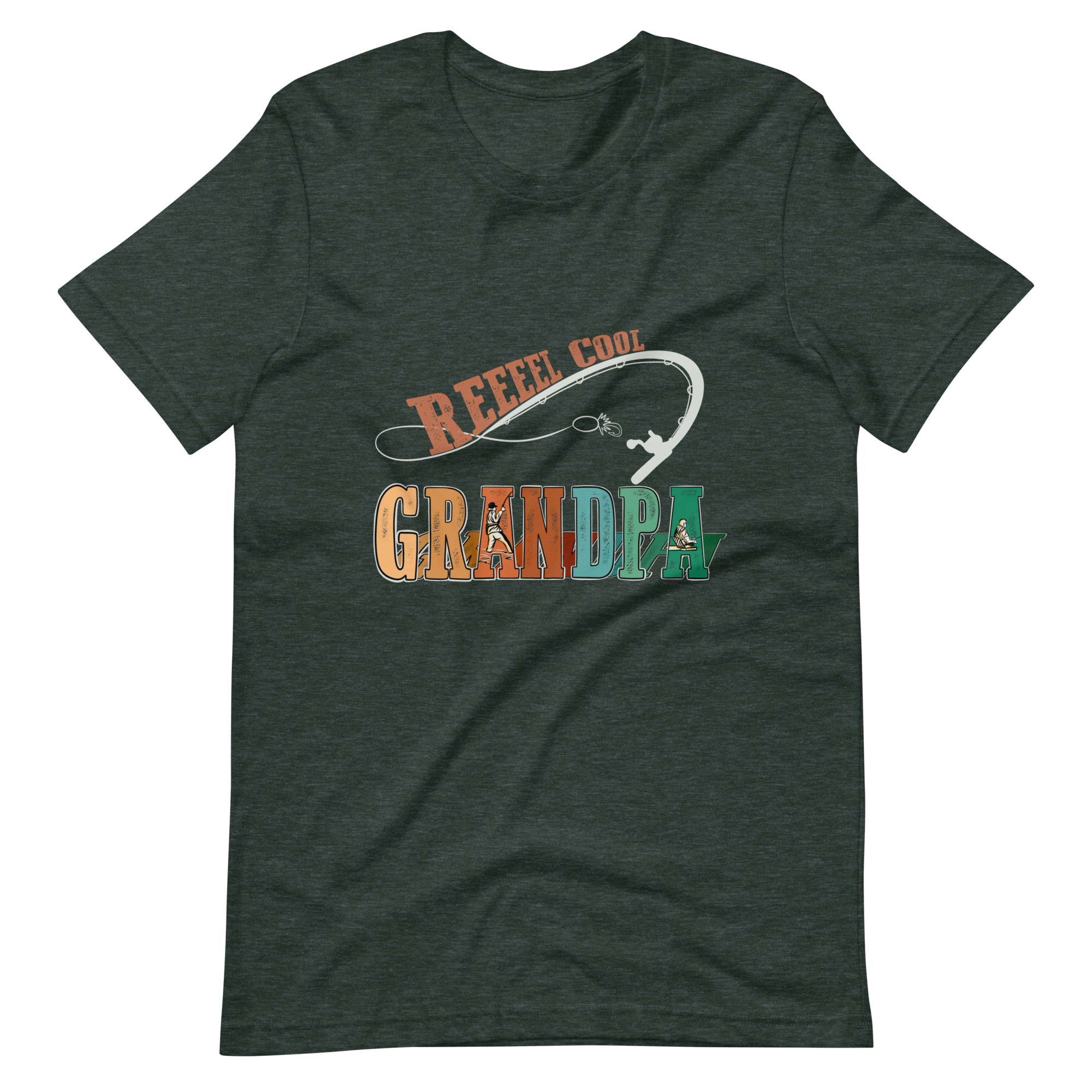 Reel Cool Grandpa Unisex t-shirt