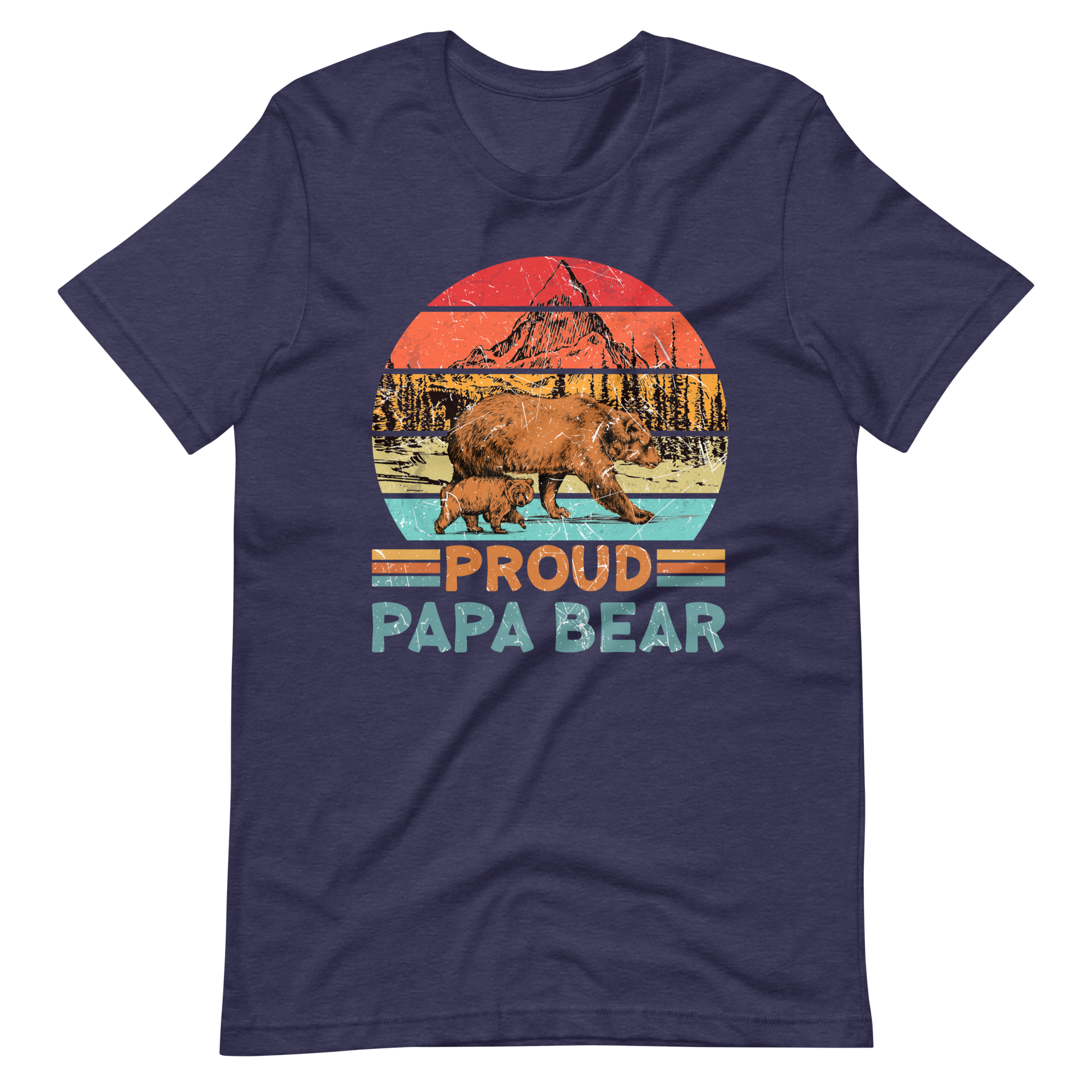 Proud Papa Bear Unisex t-shirt