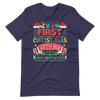 2024 My First Christmas With My Great Grandfather Unisex t-shirt