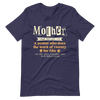 Mother: A Person Who Does The Work Of Twenty For Free Unisex t-shirt