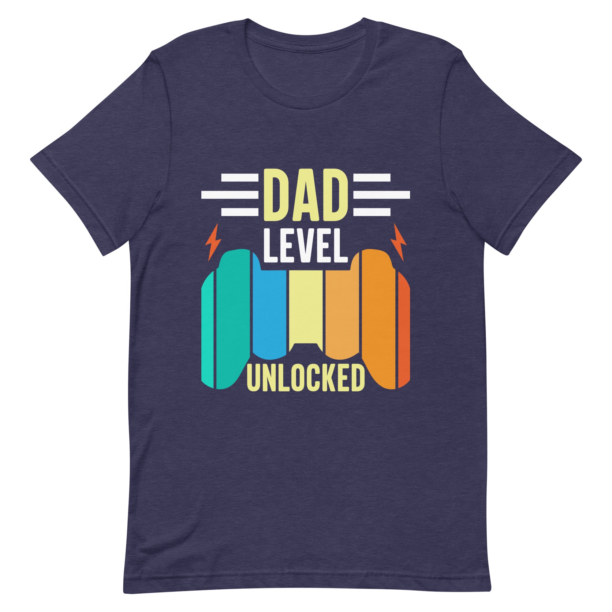 Dad Level Unlocked Unisex t-shirt