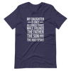 My Daughter Is Only Allowed Three Male Friends: The Father, The Son And The Holy Spirit Unisex t-shirt