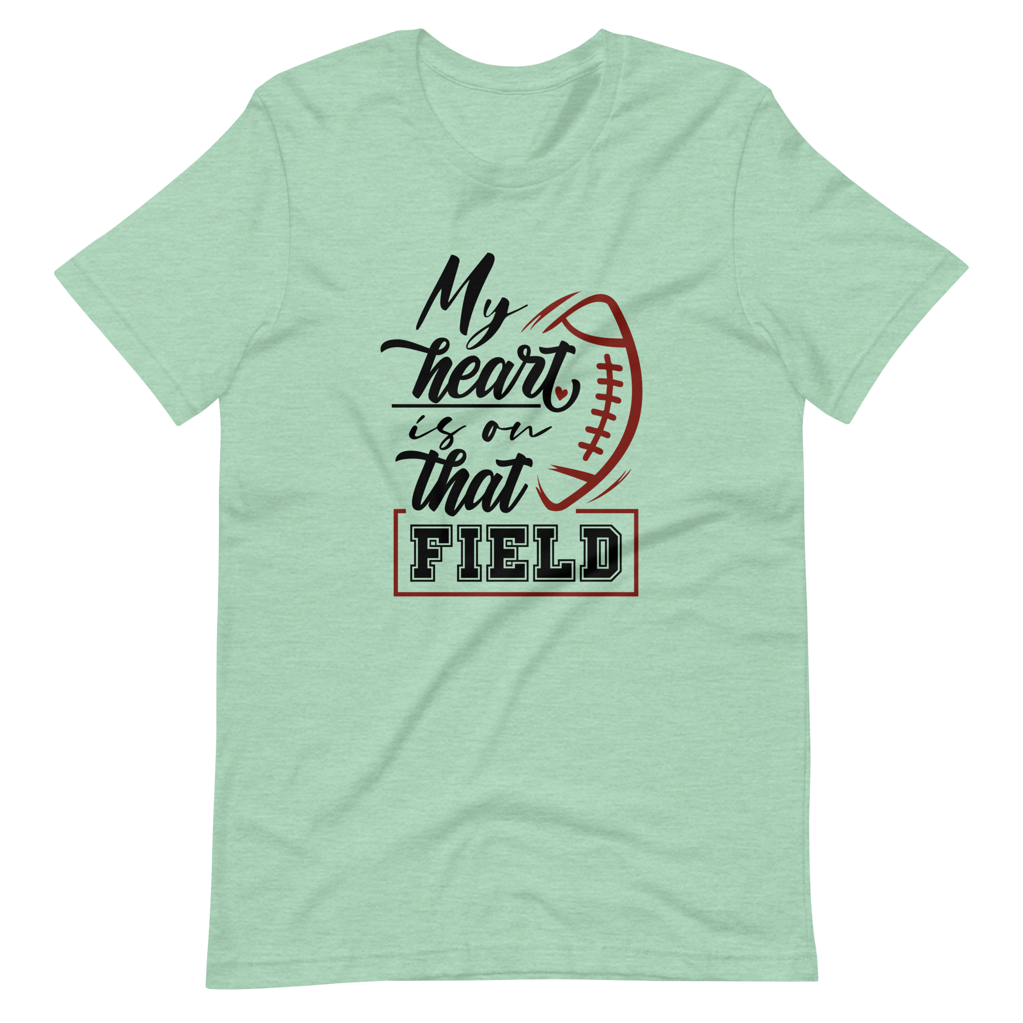 My Heart Is On That Field Unisex t-shirt