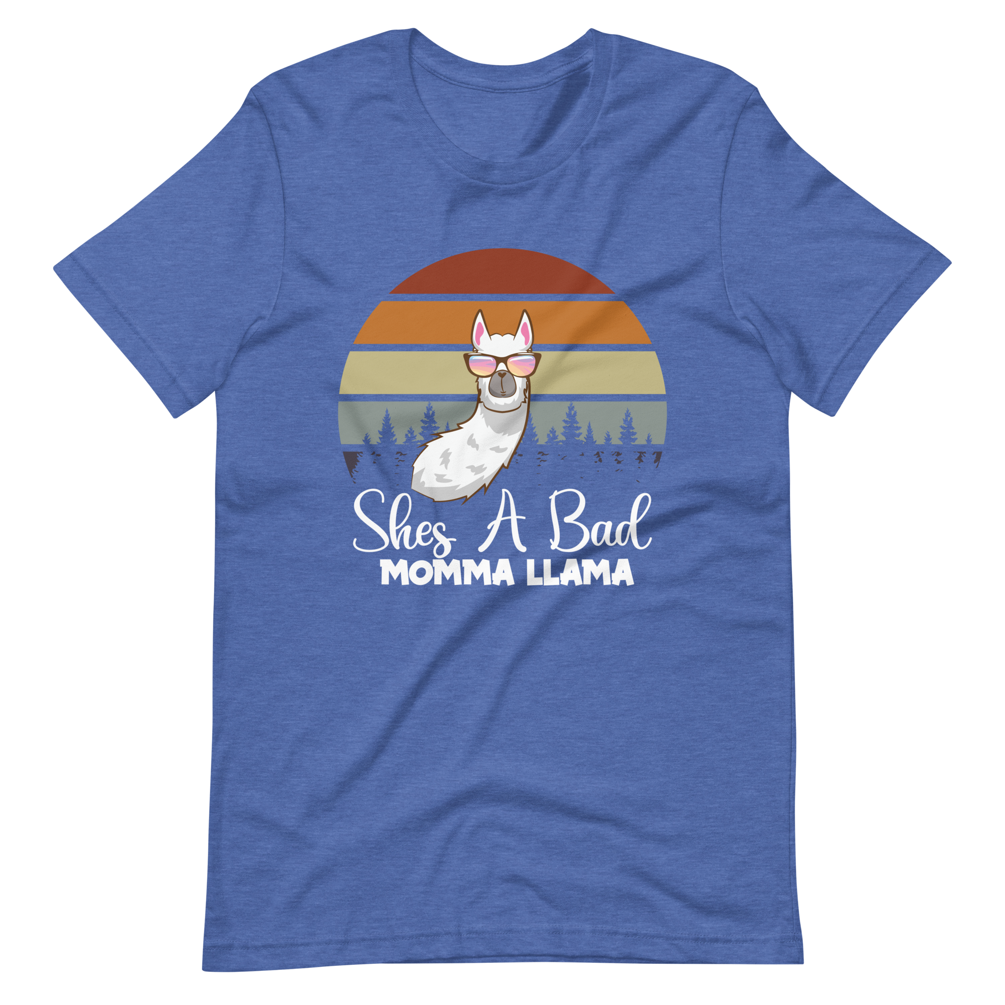 She's A Bad Momma Llama Unisex t-shirt