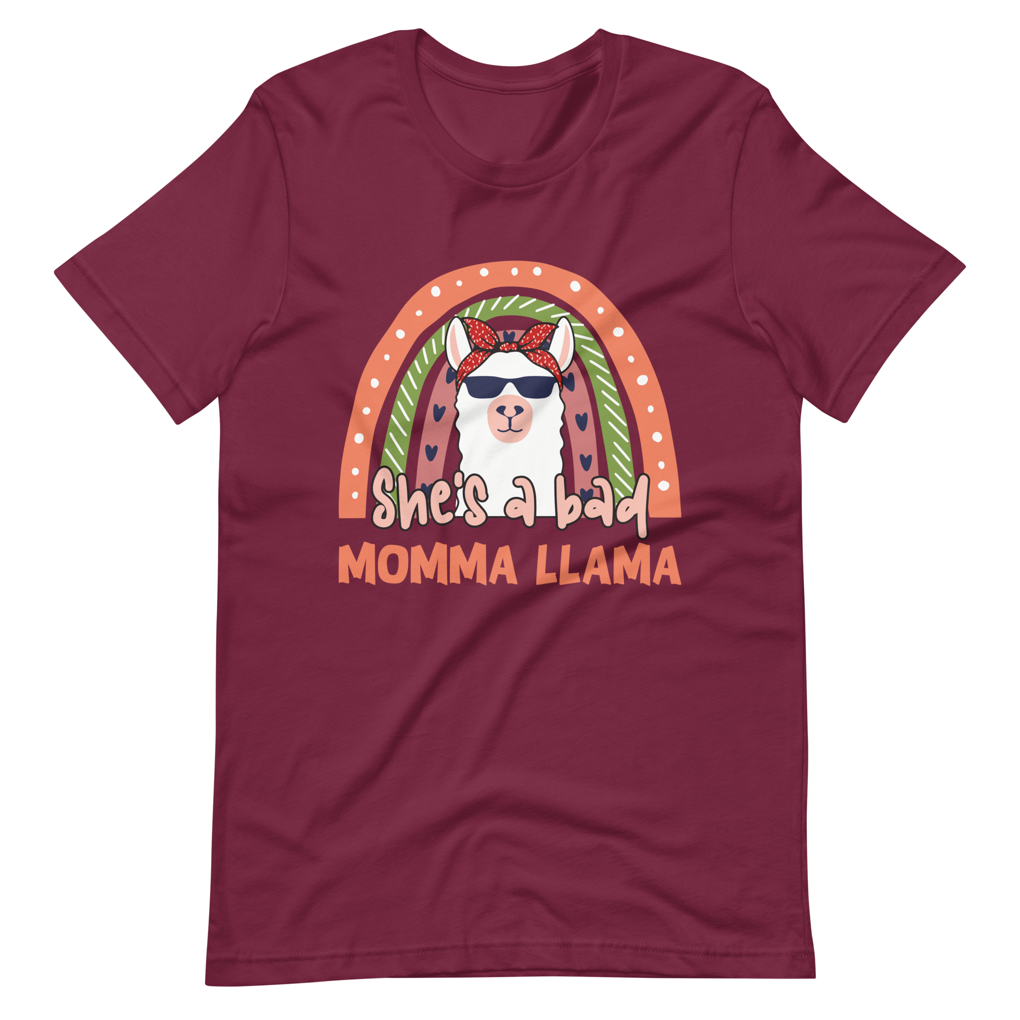 She's A Bad Momma Llama Unisex t-shirt