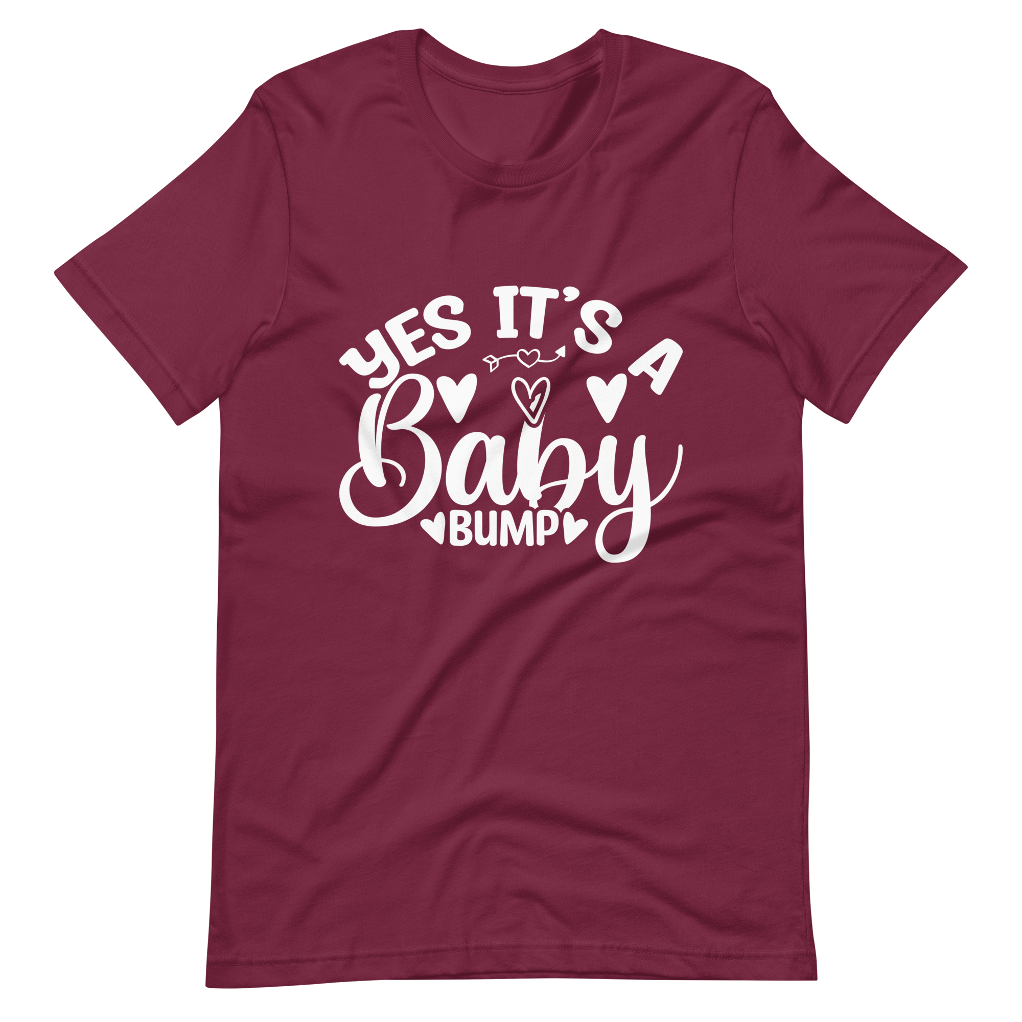 Yes It's A Baby Bump Unisex t-shirt