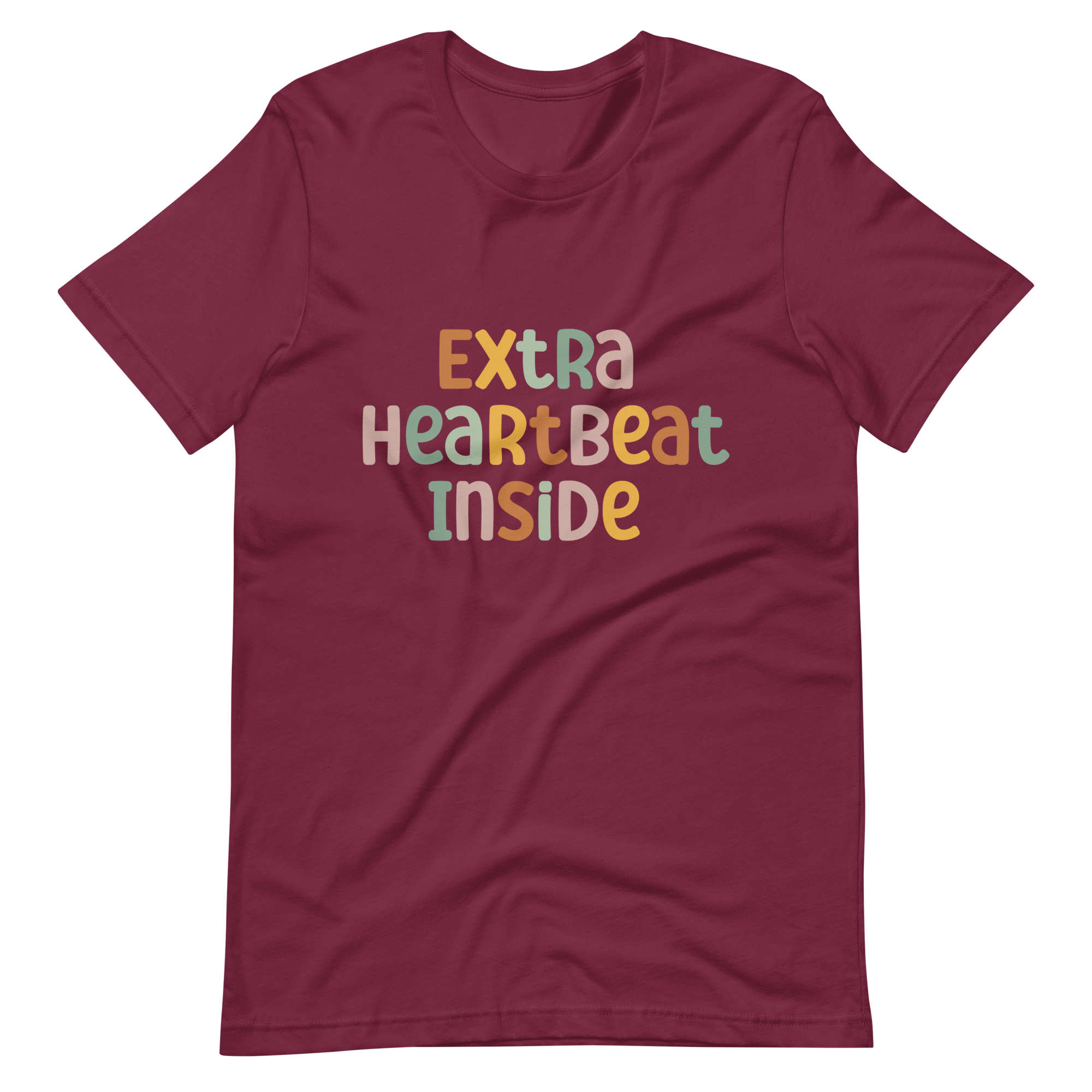 Extra Heartbeat Inside Unisex t-shirt