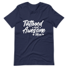 tattooed and awesome mom Unisex t-shirt