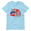 Best Dad Ever American Flag Unisex t-shirt