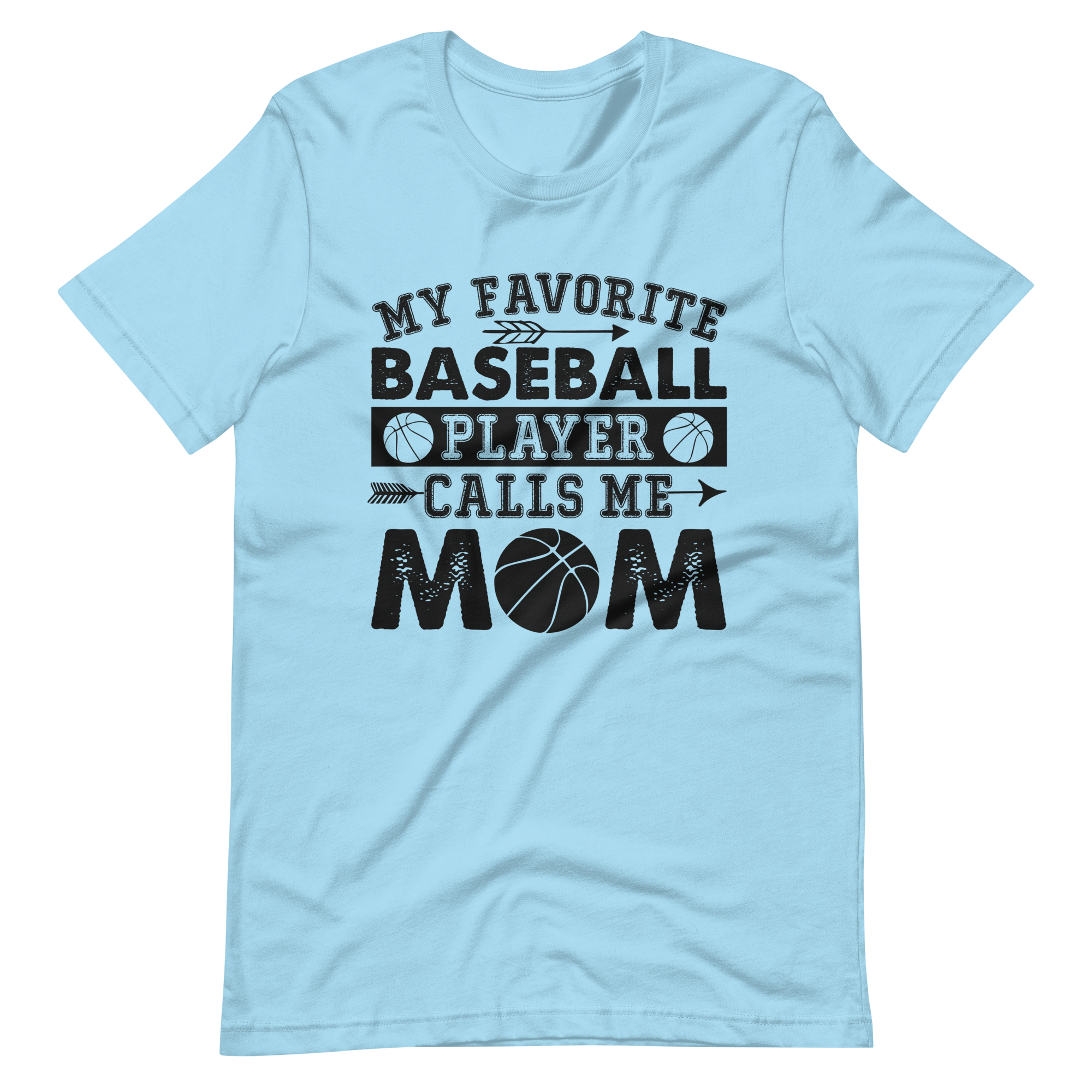 My Favorite Baseball Player Calls Me Mom Unisex t-shirt