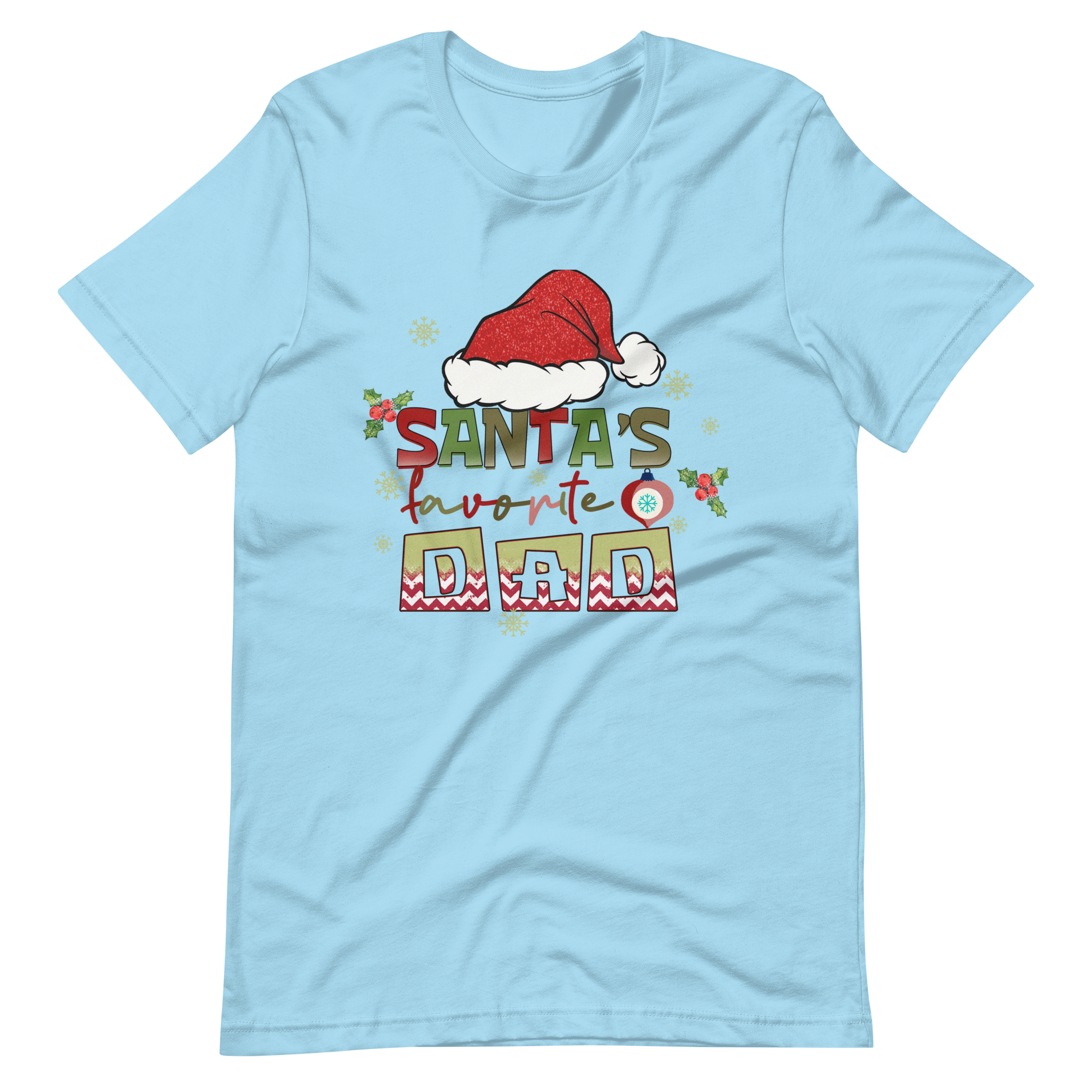 Santa's Favorite Dad Unisex t-shirt