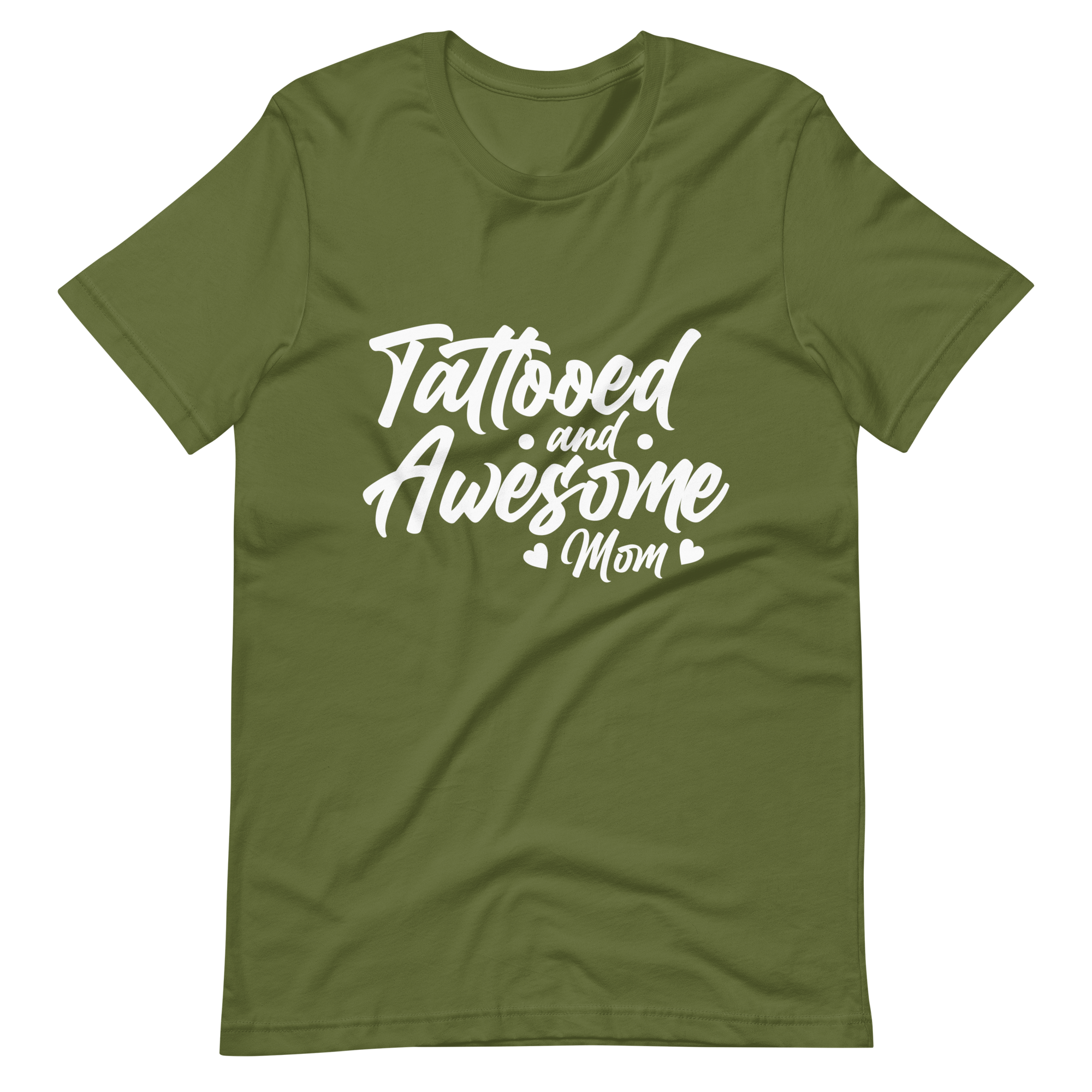 tattooed and awesome mom Unisex t-shirt